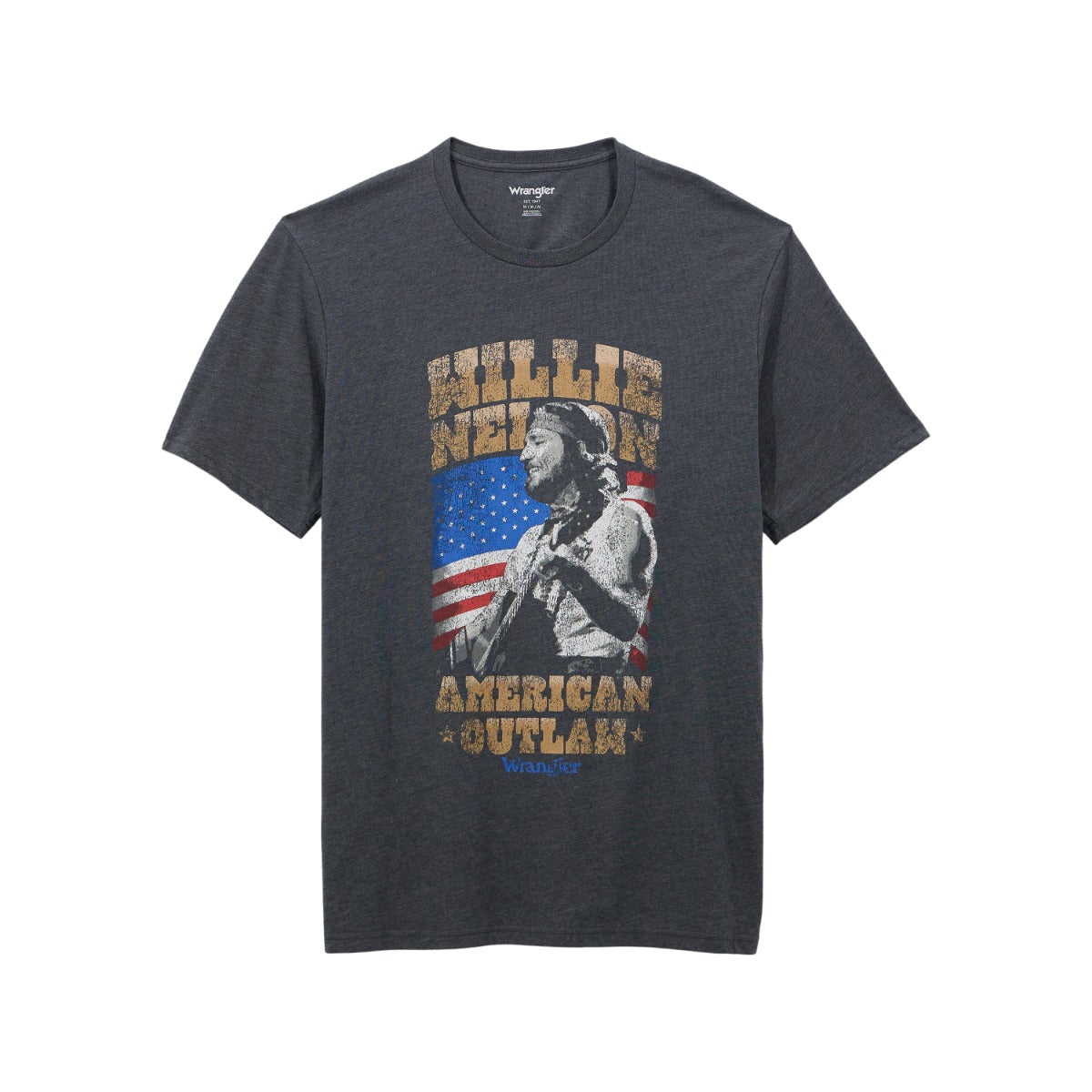Wrangler Asphalt Willie Nelson Regular Fit Men's Graphic T-Shirt 112361069