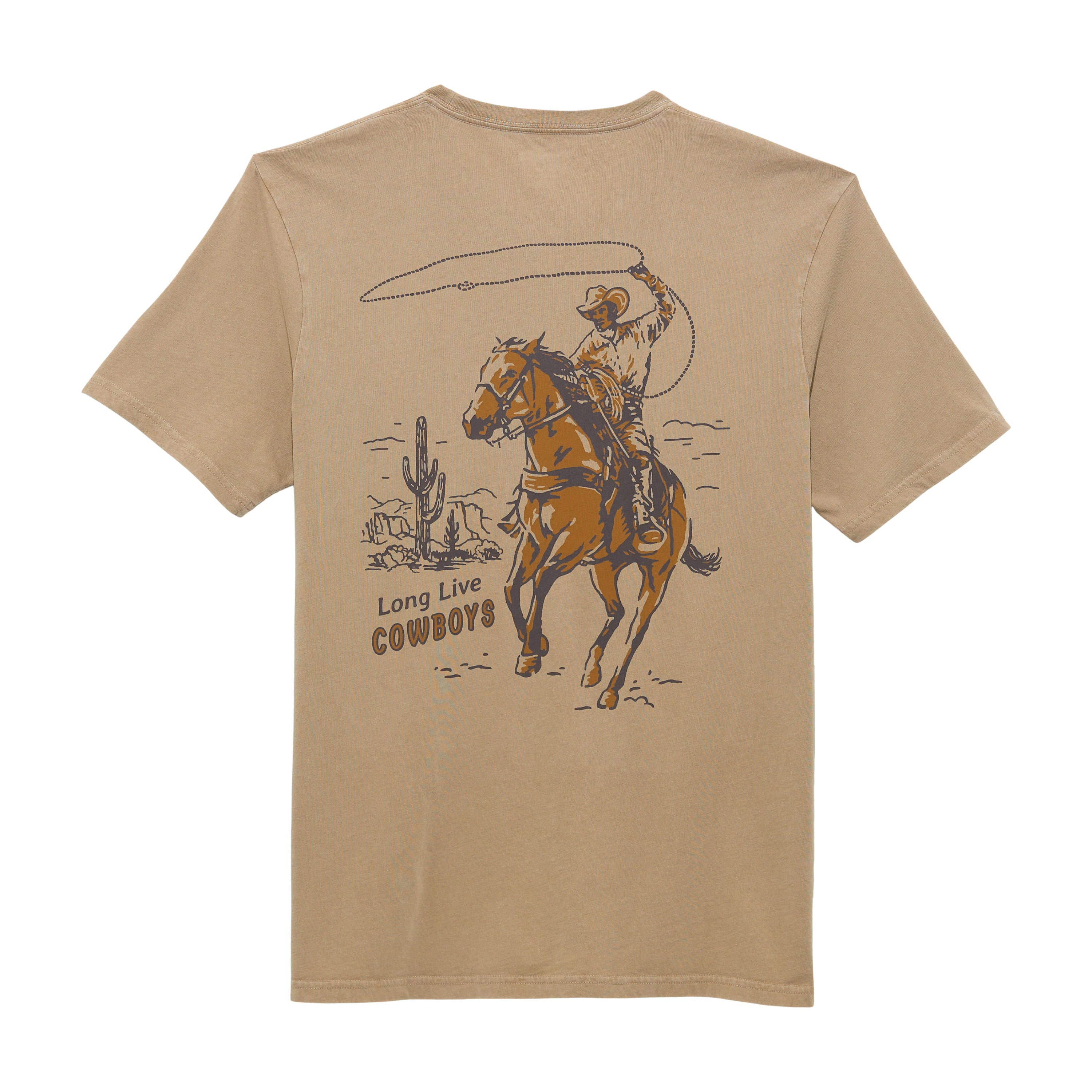 Wrangler Trench Coat Men's Graphic Knit Short Sleeve T-Shirt 112361852