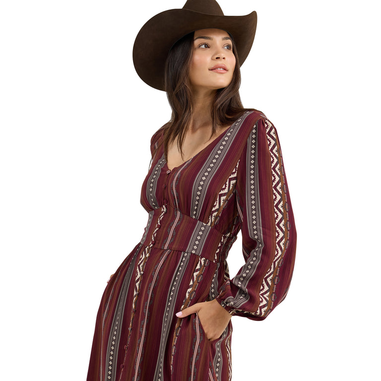 Wrangler Women's Maxi Dress, Port, XL