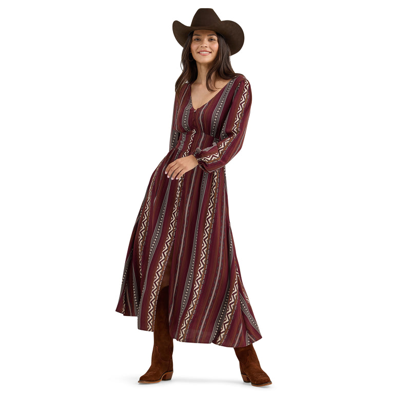 Wrangler Women's Maxi Dress, Port, XL