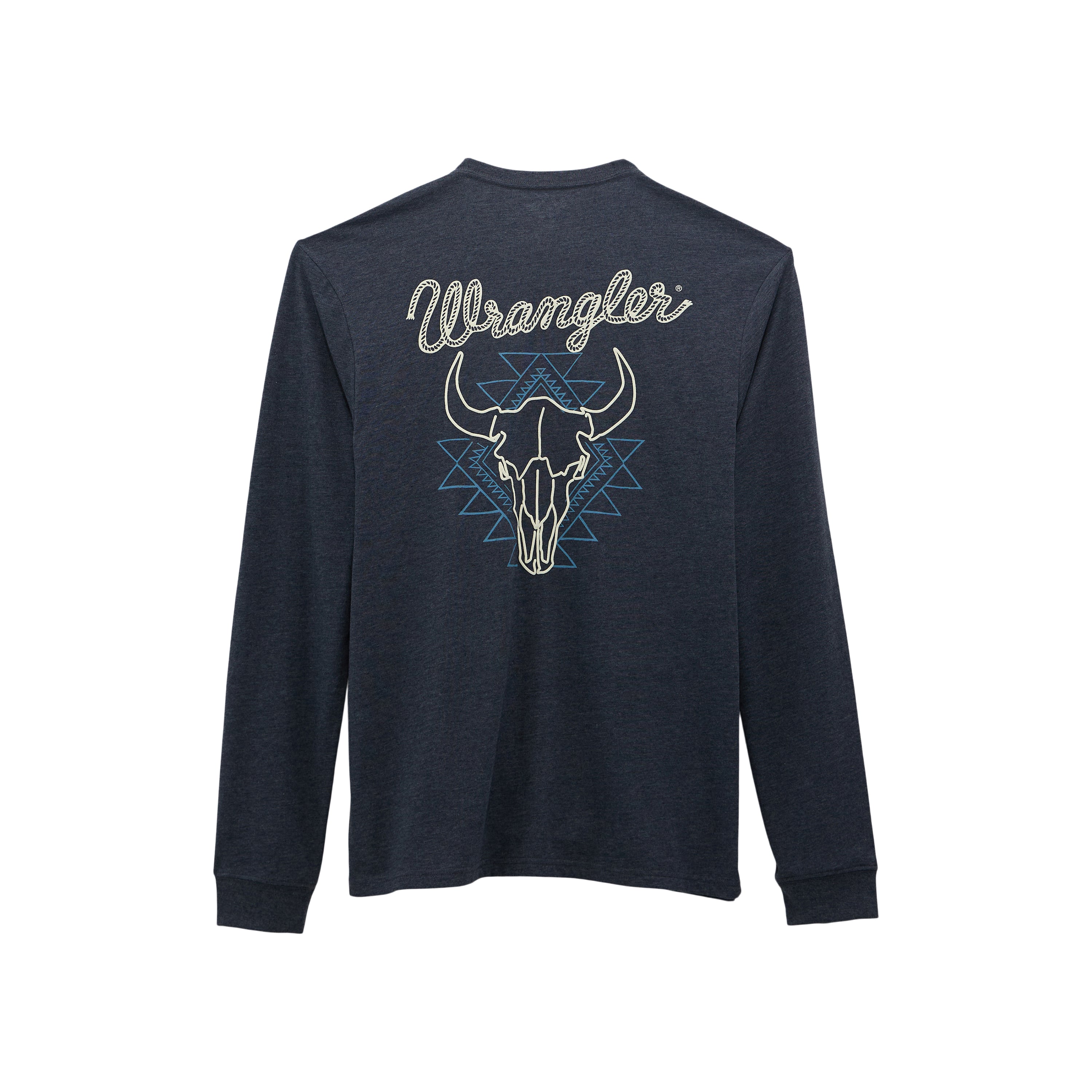 Wrangler Steer Black Men's Back Graphic T-Shirt 112368638