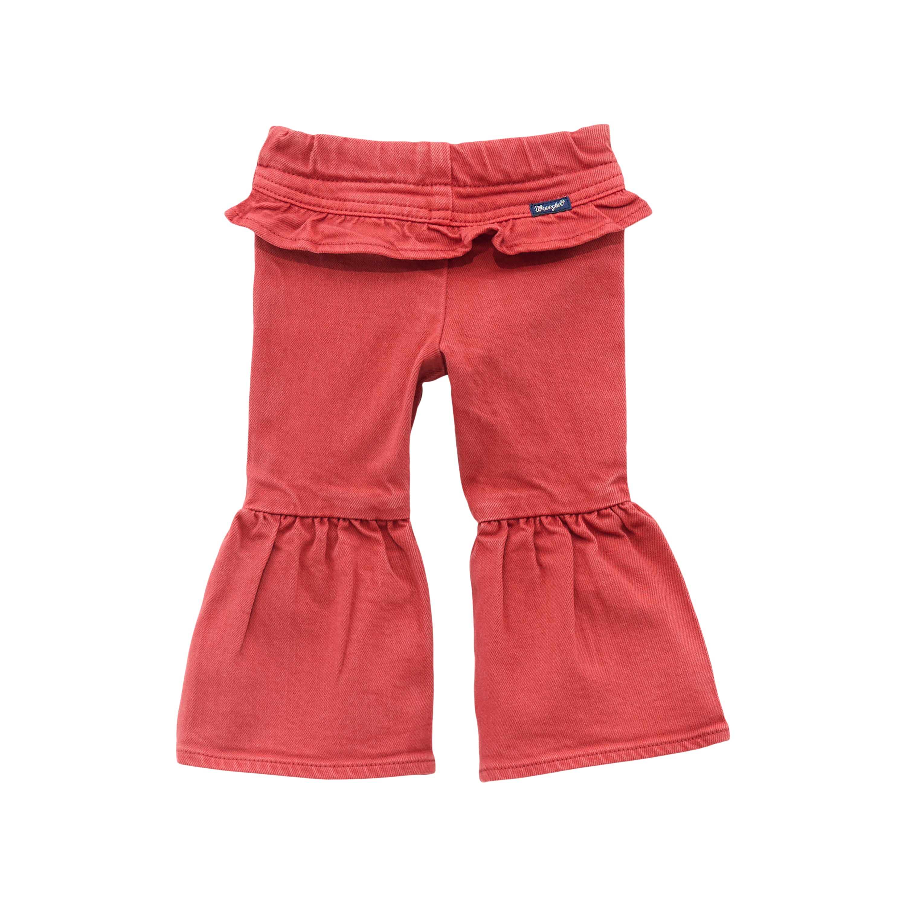 Wrangler Chili Little Girl's Vibrant Ruffle Leg Flare Jeans 112371942