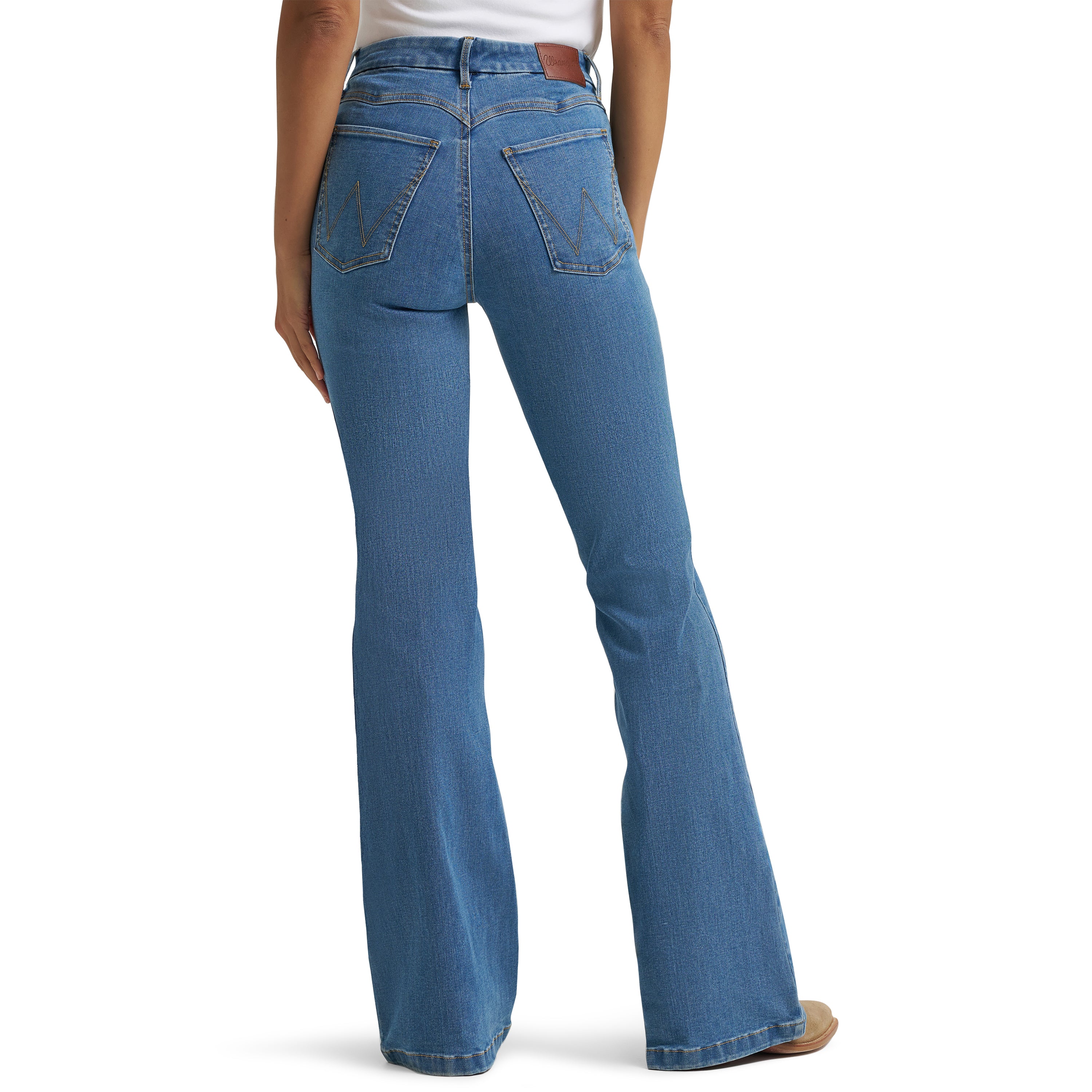 Wrangler Jemma Bespoke High Rise Fashion Flare Women's Jeans 112382270