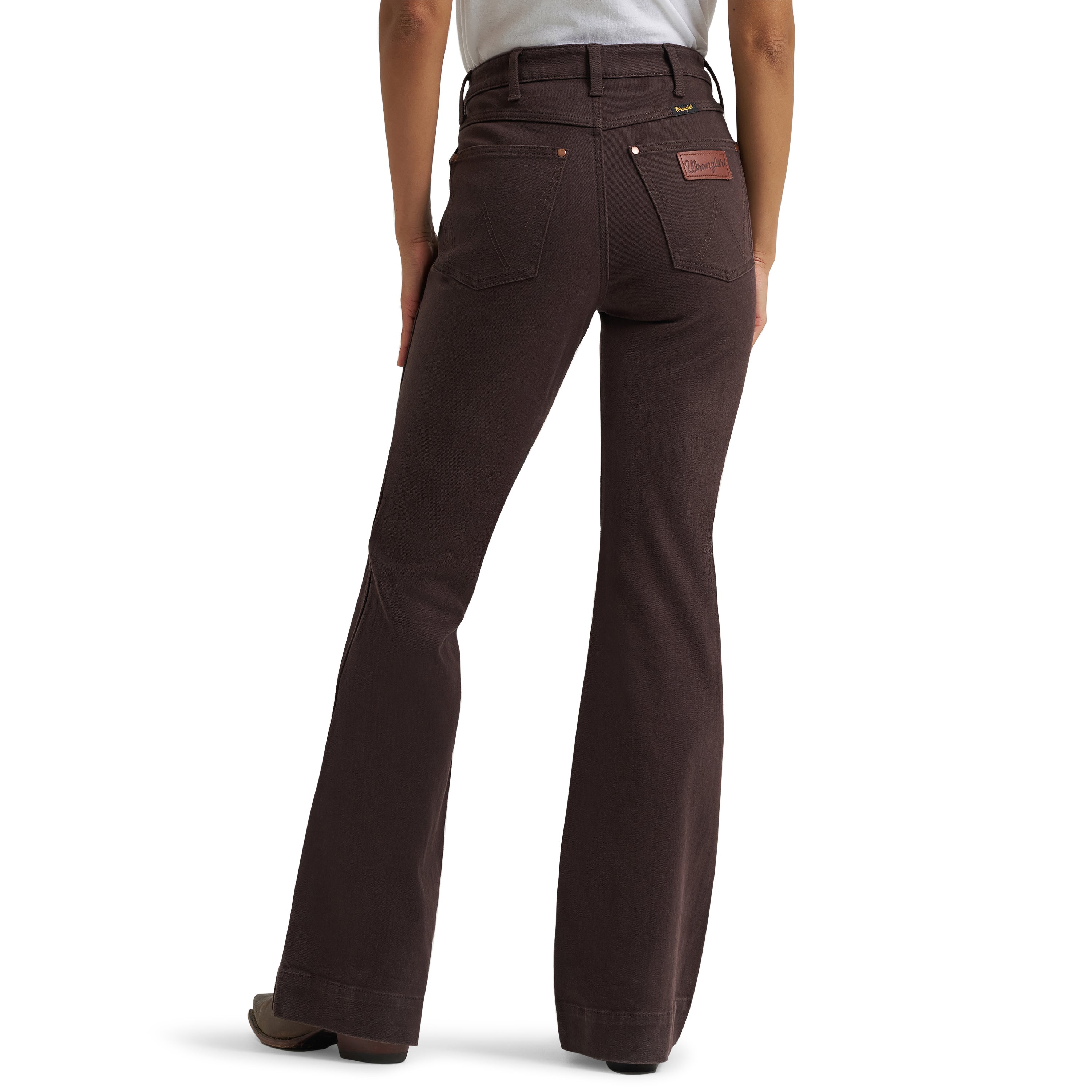 Wrangler Vera Retro Bailey High Rise Women's Colorwash Trouser Jeans 112382317