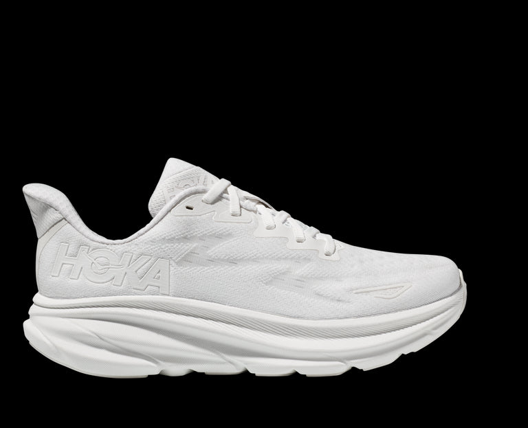 Hoka Clifton 9 White/White Women's Running Shoes 1127896-WWH Hoka Clifton 9 White/White Women's Running Shoes 1127896-WWH