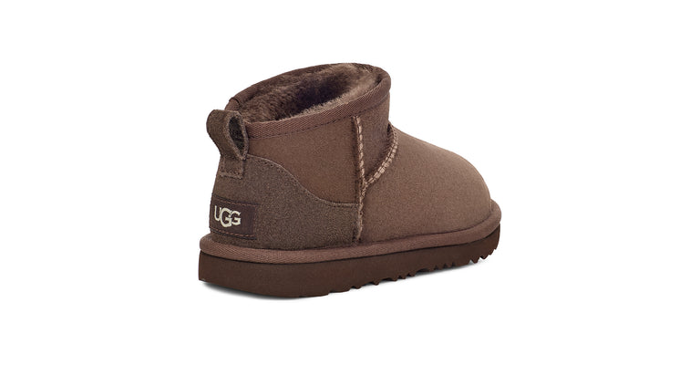 Ugg Burnt Cedar Big Kids (sizes 13-6 6-10 years old) Classic  Ultra Mini Boots 1130750K-BCDR