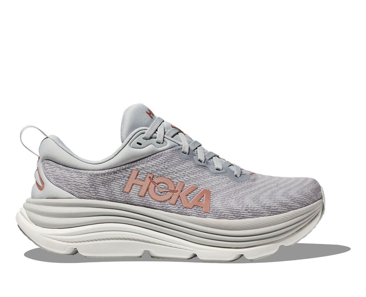 Hoka Harbor Mist/Rose Gold Gaviota 5 Women's Running Shoes 1134235-HMRG