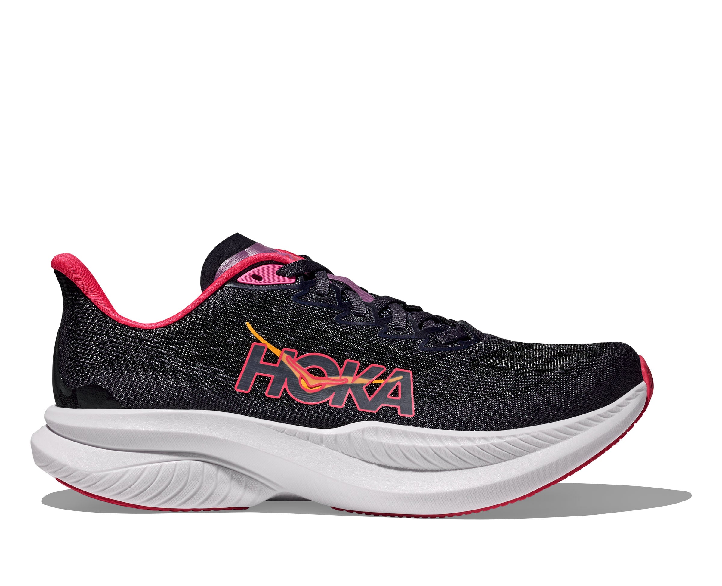 Hoka Varsity/Navy Dusk Mach 6 Women's Running Shoes 1147810-VLD