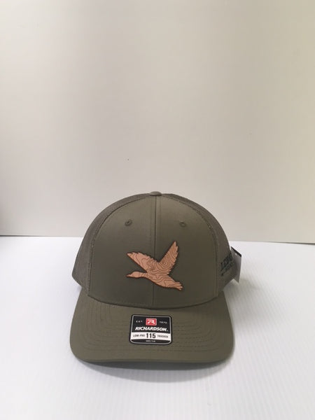 Richardson Loden Topo Duck Patch 115 Low-Pro Trucker Hat 115-LO-DUCK