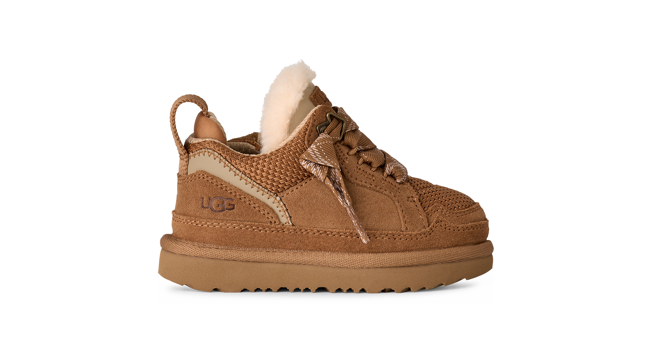 Ugg Chestnut Lowmel Little Kids Sneakers 1152410T-CHE