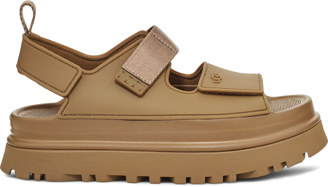 Ugg Bison Brown GoldenGlow Women's Fully Adjustable Sandals 1152685-BRWN