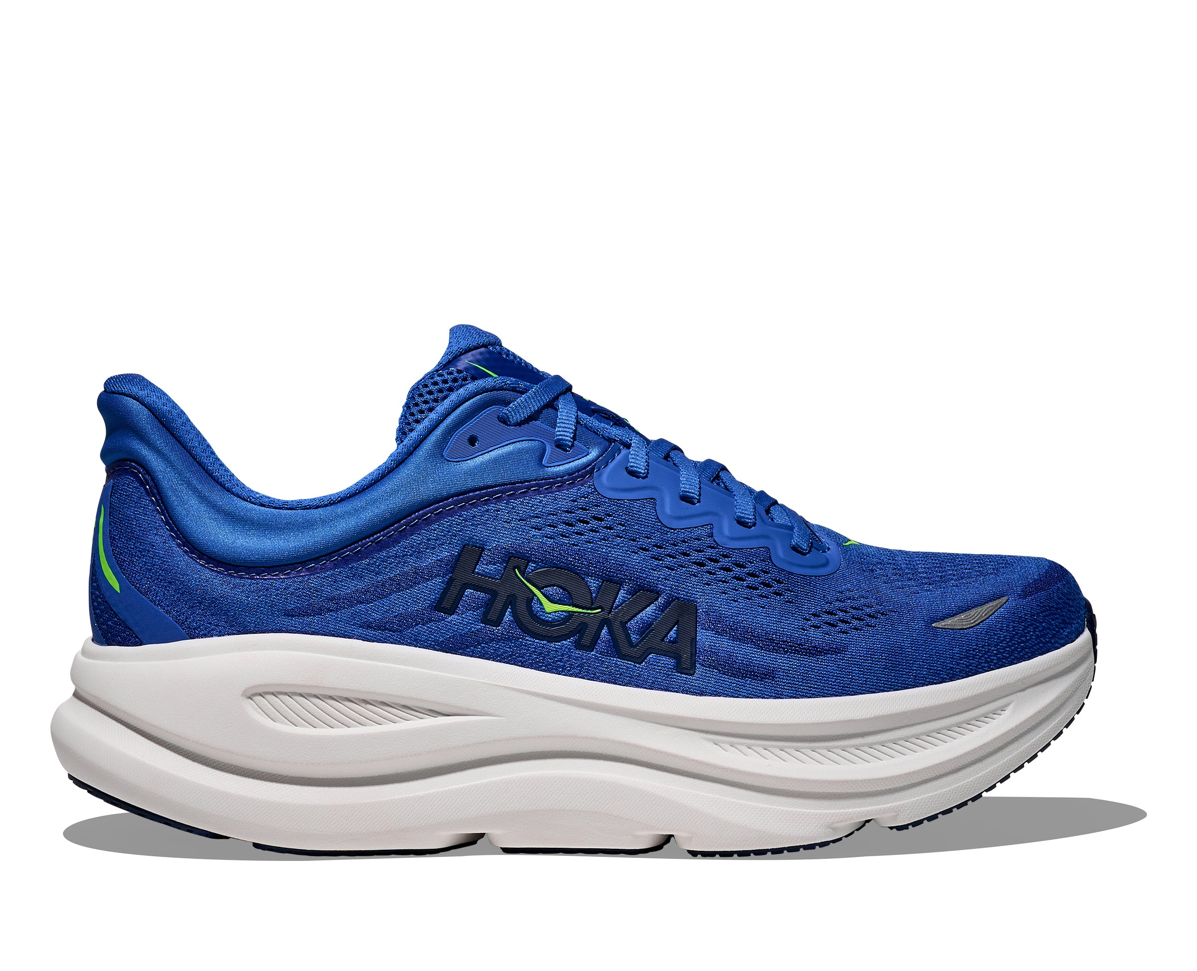 Hoka Cobalt Blue/Ultramarine Bondi 9 Men's Running Shoes 1162011-CBLL