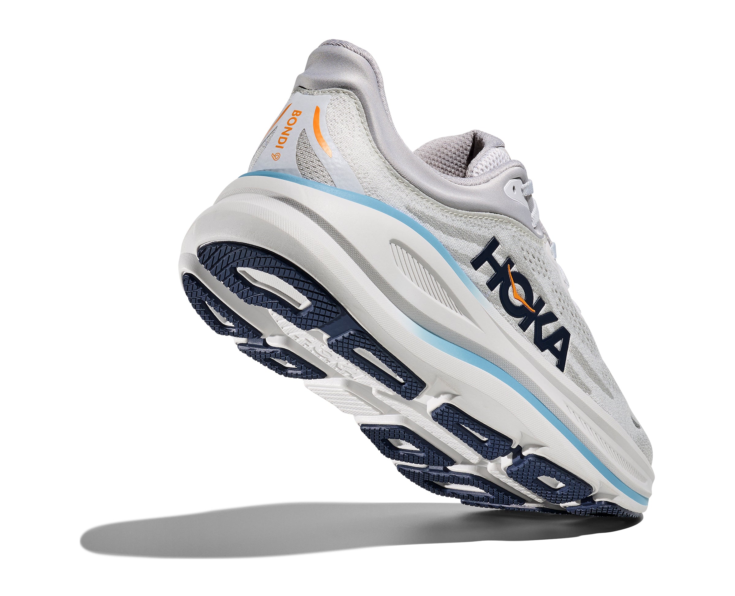 Hoka Stardust/Cosmic Grey Bondi 9 Men's Running Shoes 1162011-SSTC