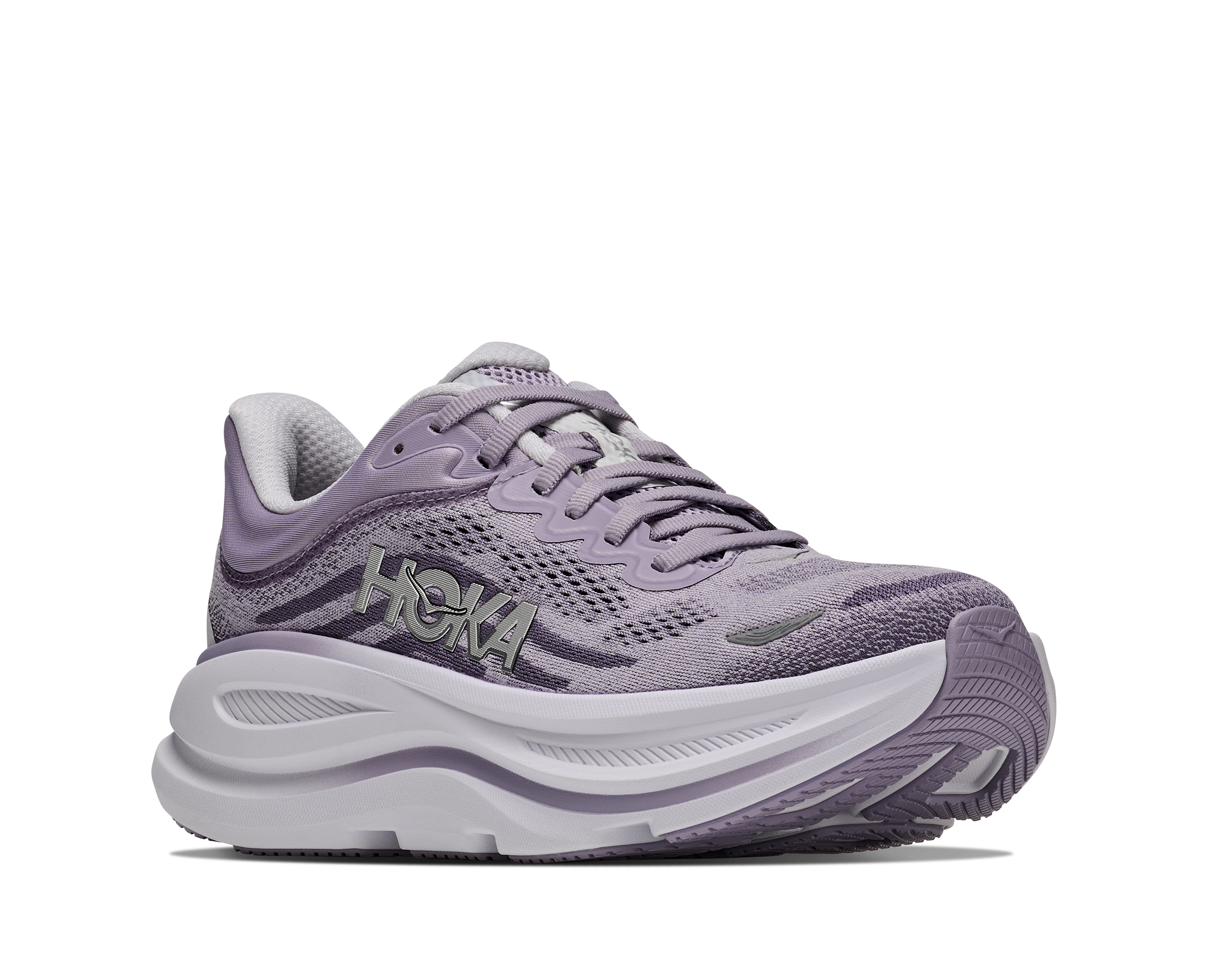 Hoka Mellow Lilac/Purple Fog Bondi 9 Women's Running Shoes 1162012