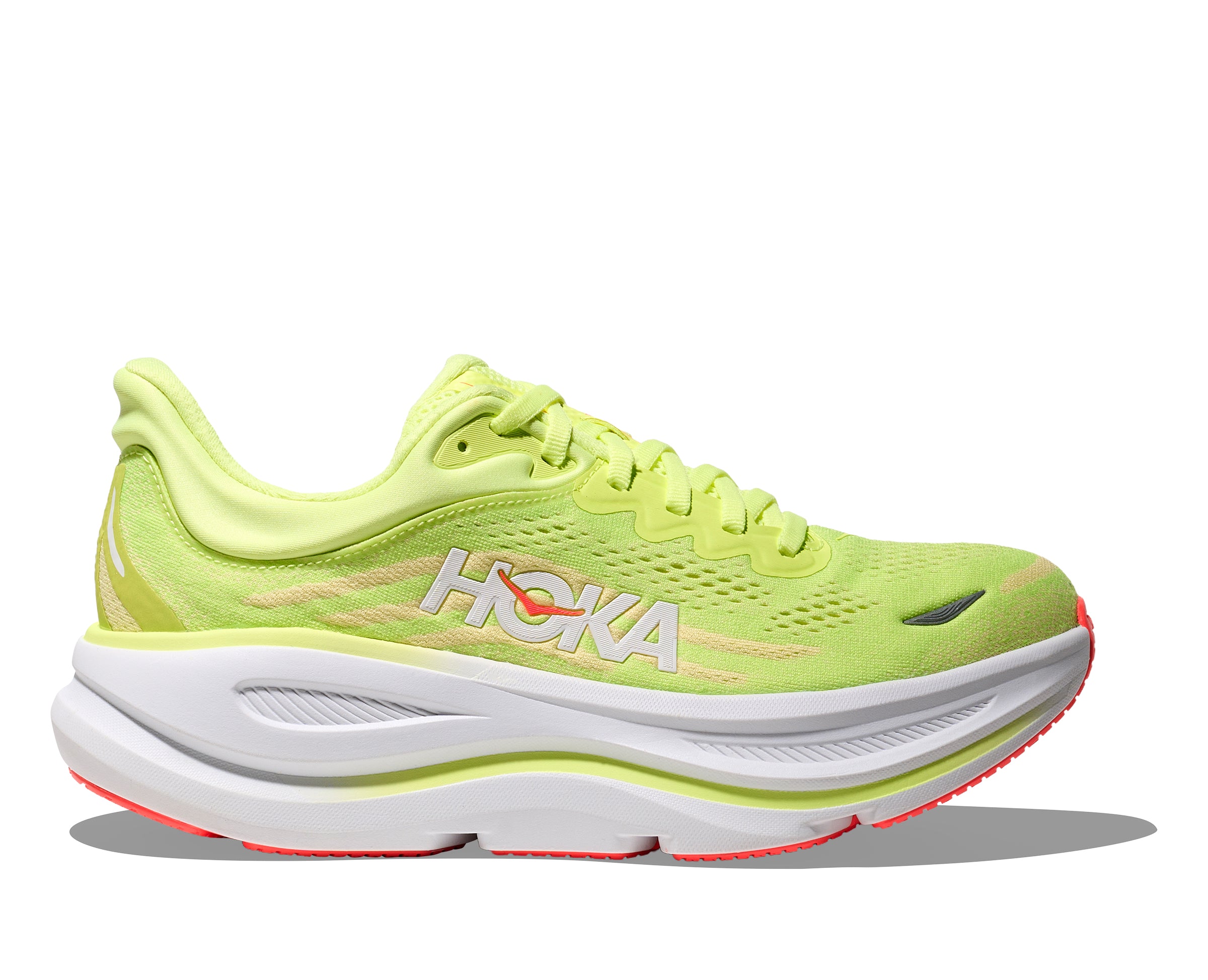 Hoka Bondi 9 Neon Yuzu/Sunlight Bondi 9 Women's Running Shoes 1162012-NYZS