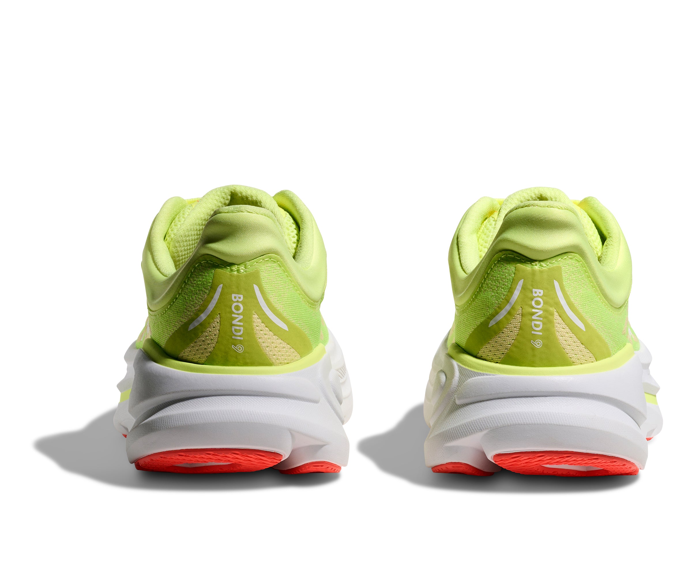 Hoka Bondi 9 Neon Yuzu/Sunlight Bondi 9 Women's Running Shoes 1162012-