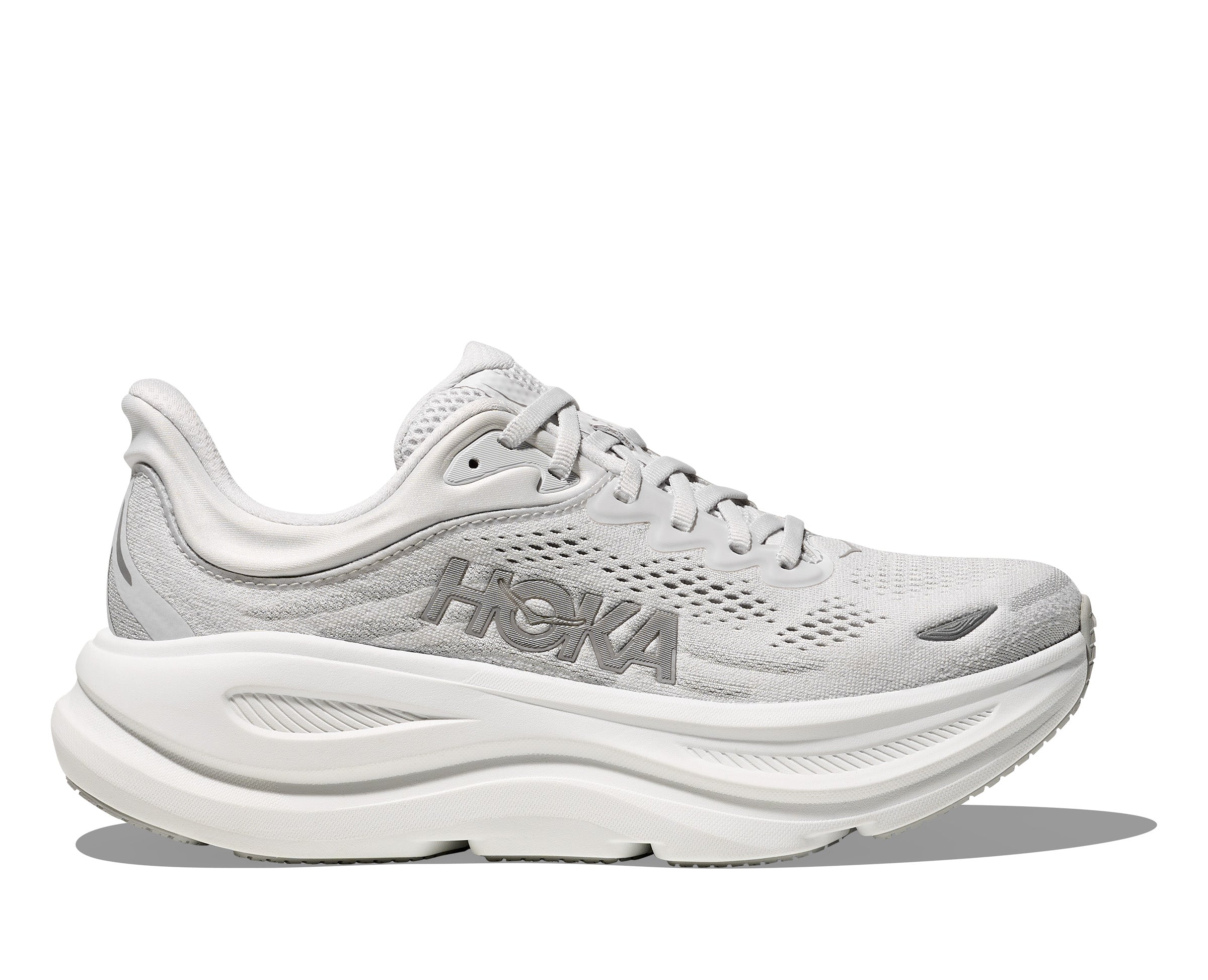 Hoka Stardust/Silver Bondi 9 Xtra Wide Women's Running Shoes 1162016-SDSTS