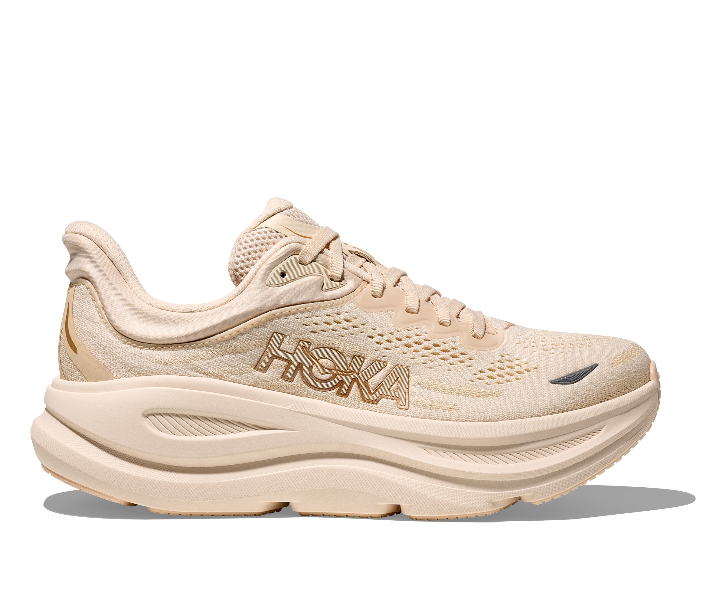 Hoka Vanilla/Birch Bondi 9 Women's Running Shoes 1162012-VCH