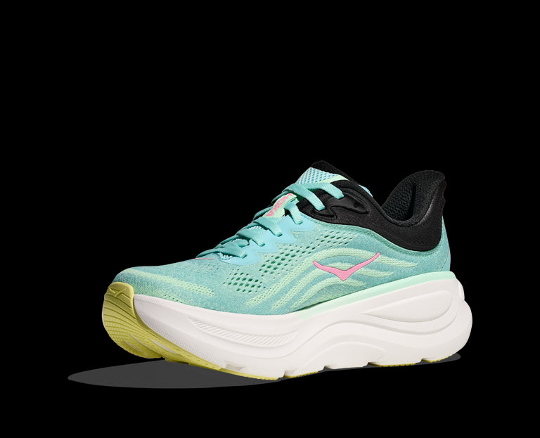 HOKA BONDI 9 27CM ライトブルー 美品 Hoka Blue Spark/Mint Flourite Bondi 9 Women's Running Shoes