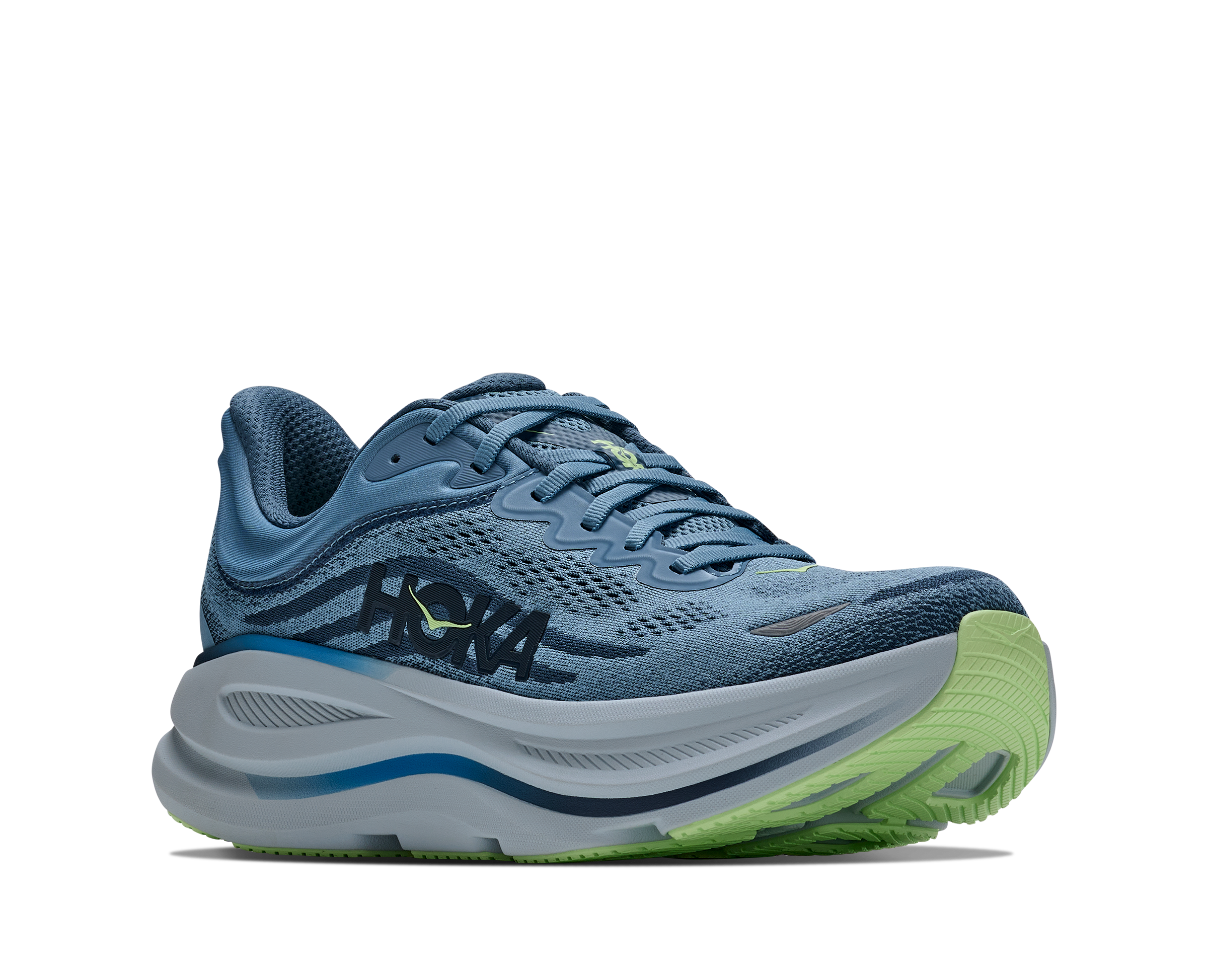 Hoka Downpour/Thunder Cloud Bondi 9 Men's Wide Running Shoes 1162013