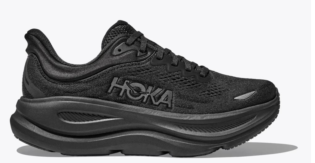 Hoka Black/Black Bondi 9 Wide Width Women's Running Shoes 1162014-BBLC