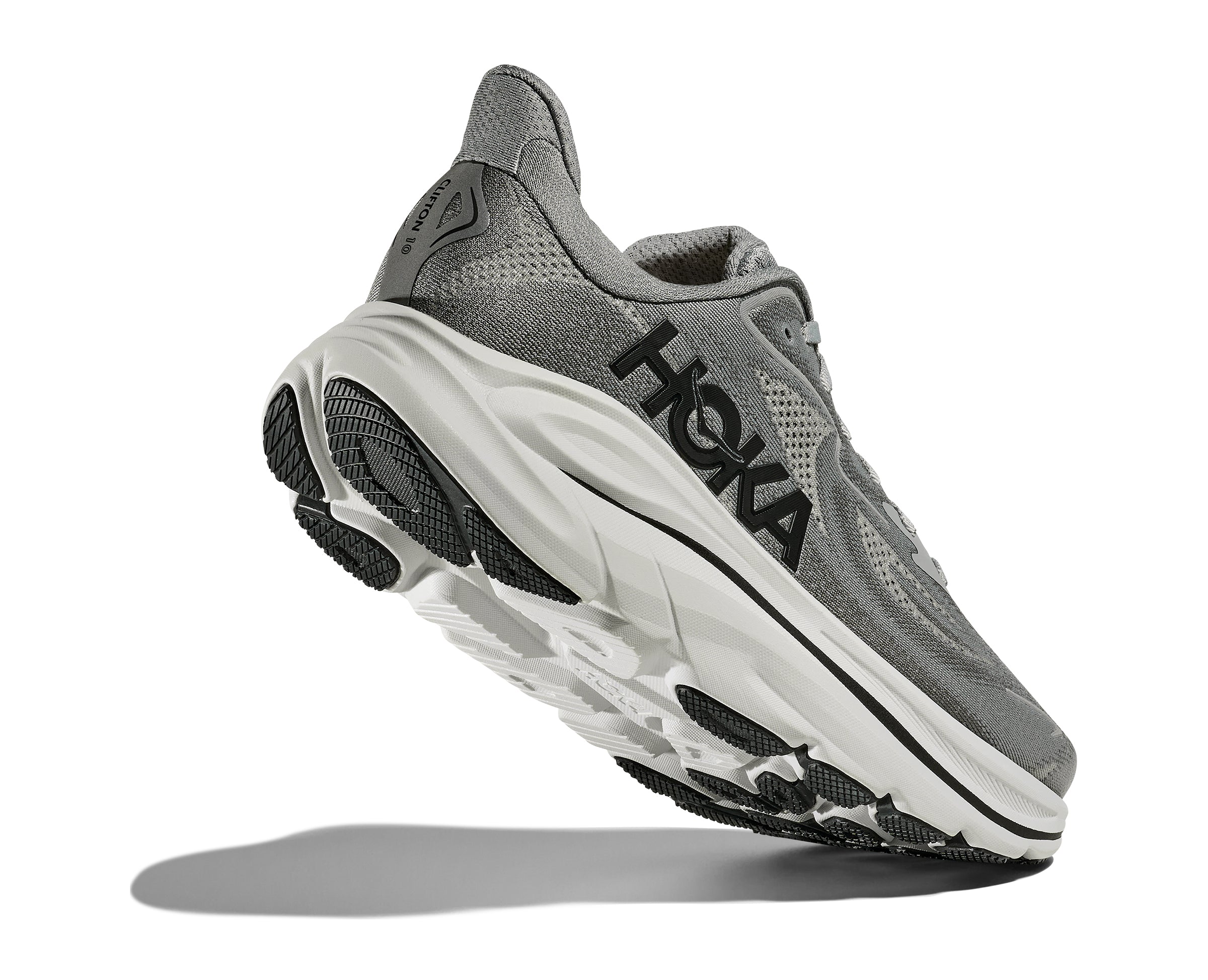 Hoka Galactic Grey/Asteroid Clifton 10 Men's Running Shoes 1162030-GYS