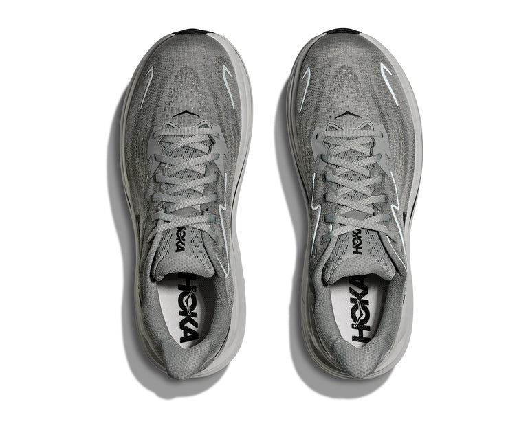 Hoka Clifton 10 Wide Men 11 Grey Blue Running Shoes 1162032 / GYST NEW Hoka Galactic Grey/Asteroid Clifton 10 Wide Width Men main image 3