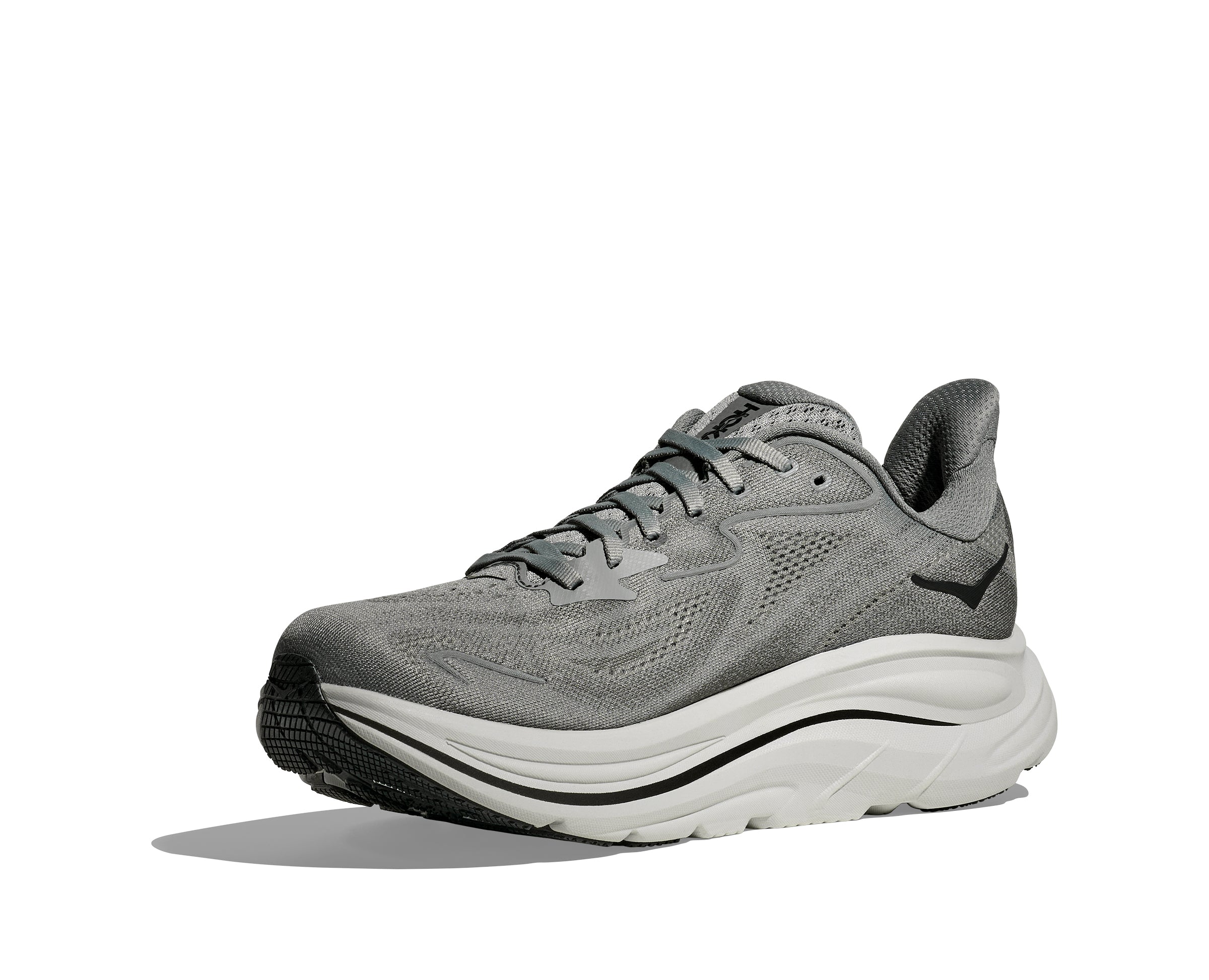 Hoka Galactic Grey/Asteroid Clifton 10 Wide Width Men's