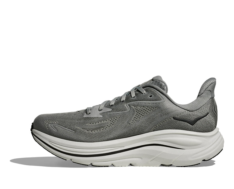Hoka Galactic Grey/Asteroid Clifton 10 Wide Width Men display picture 3