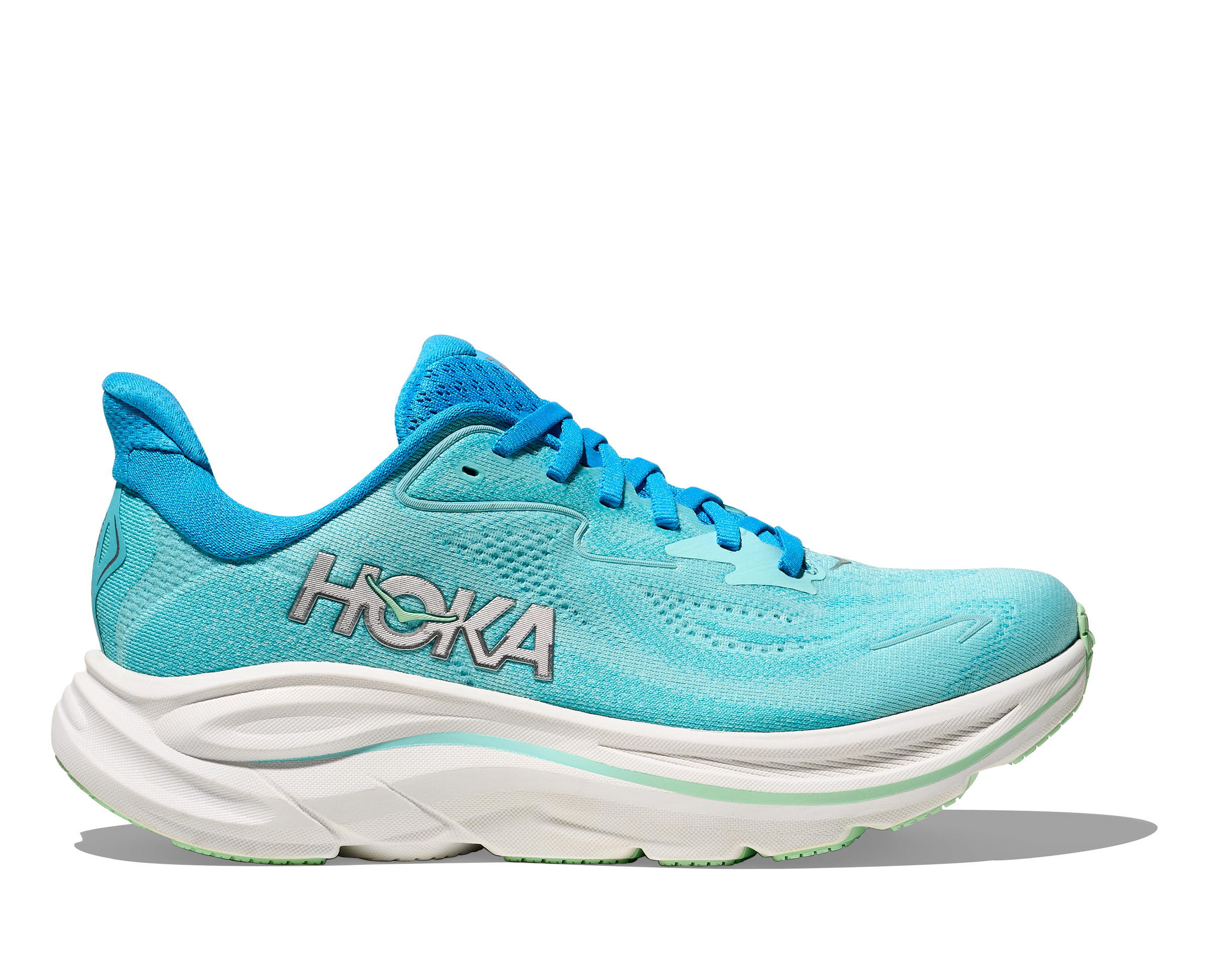 Hoka Skyward Blue/Cielo Blue Clifton 10 Women's Xtra Wide Width Running Shoes 1162052-SKYW