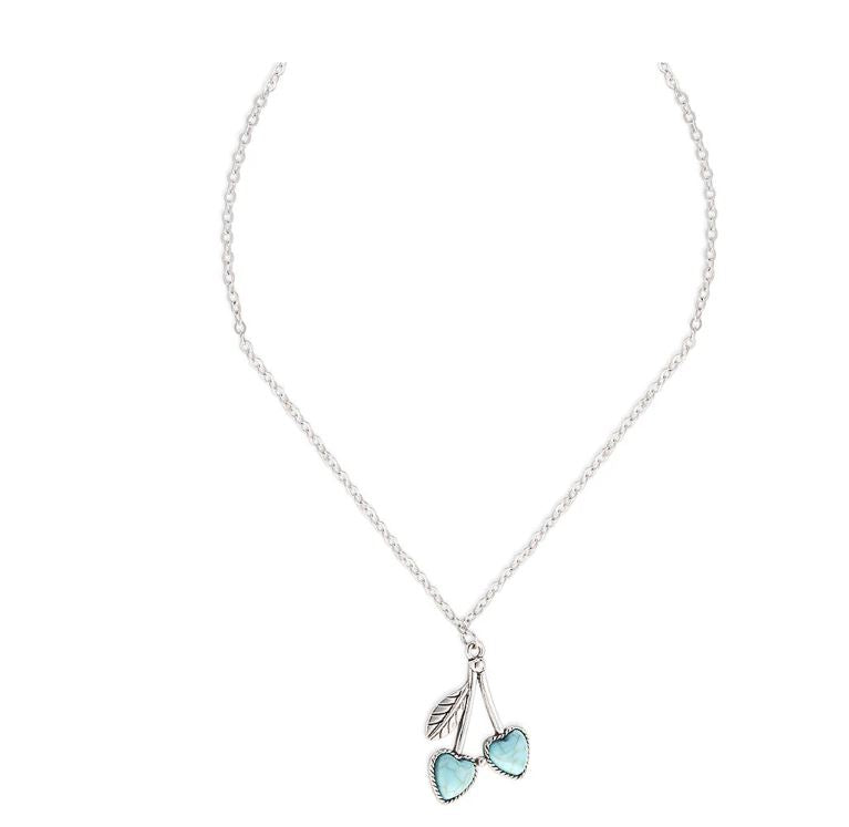 Myra Bag 'Dangling Hearts' Necklace S-11641