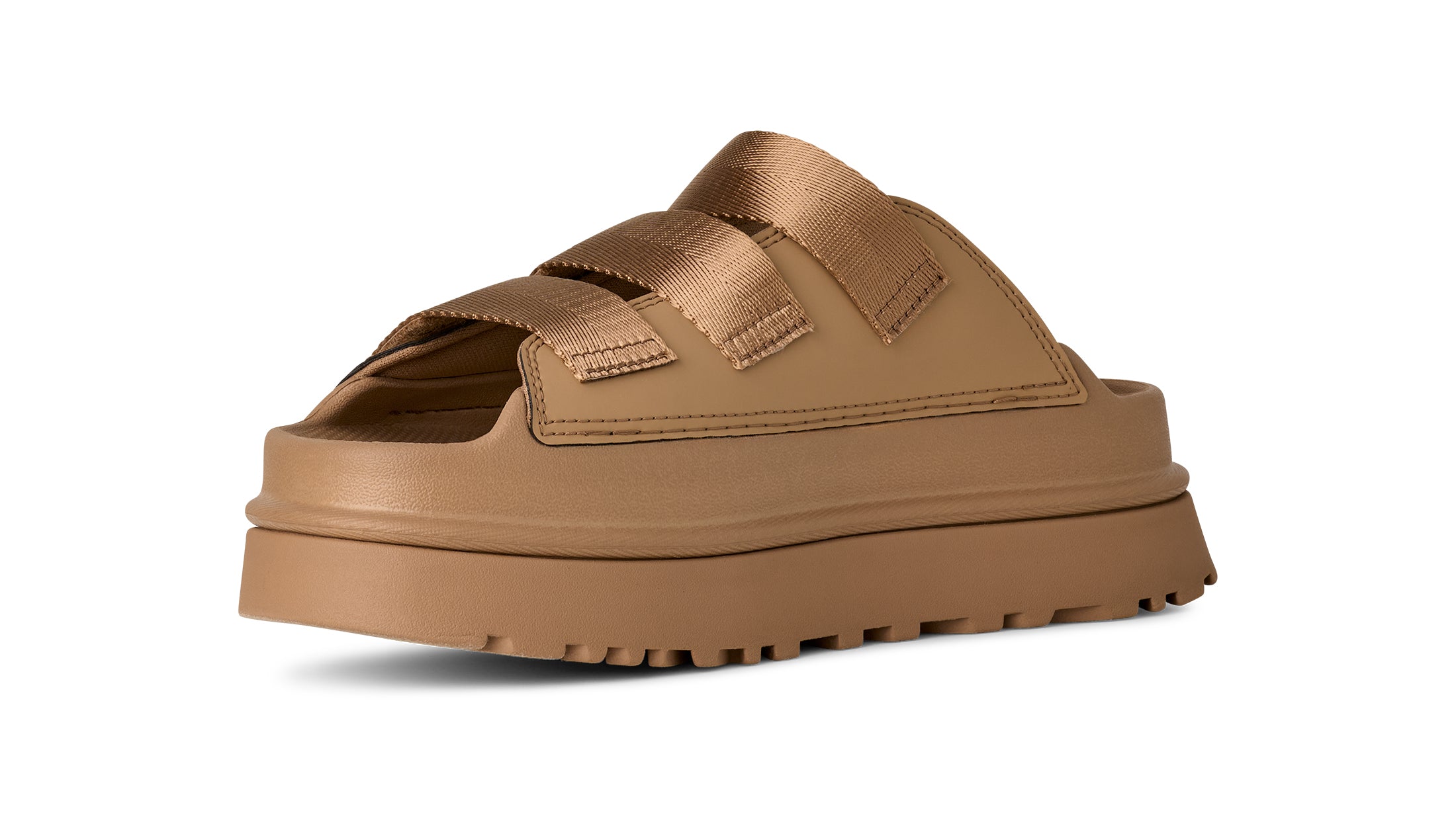 Ugg Dark Sand Goldenglow Women's Slide Shoes 1167430-DND