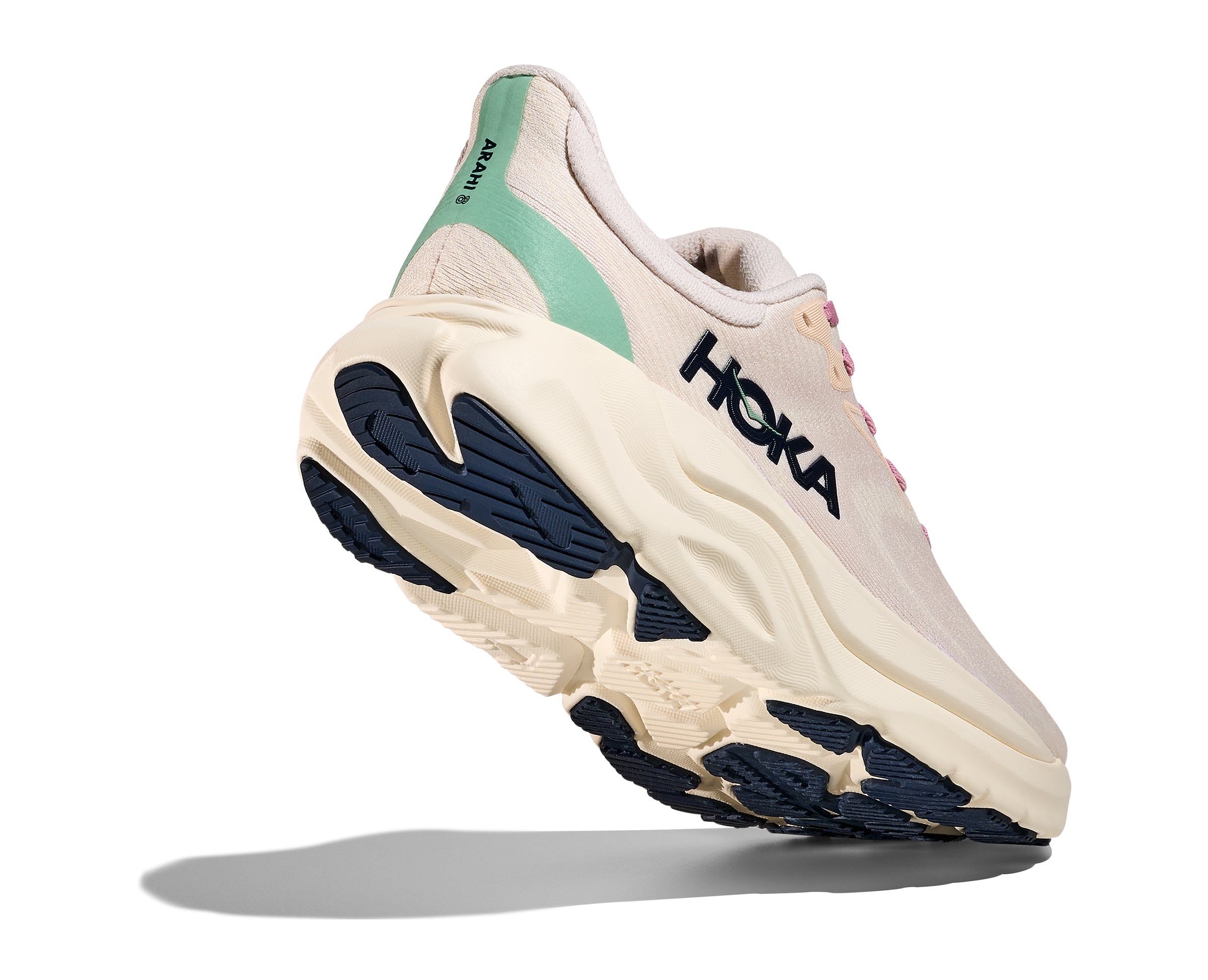 Hoka Rose Cream/Alabaster Arahi 8 Women's Running Shoes 1168691-RCRM
