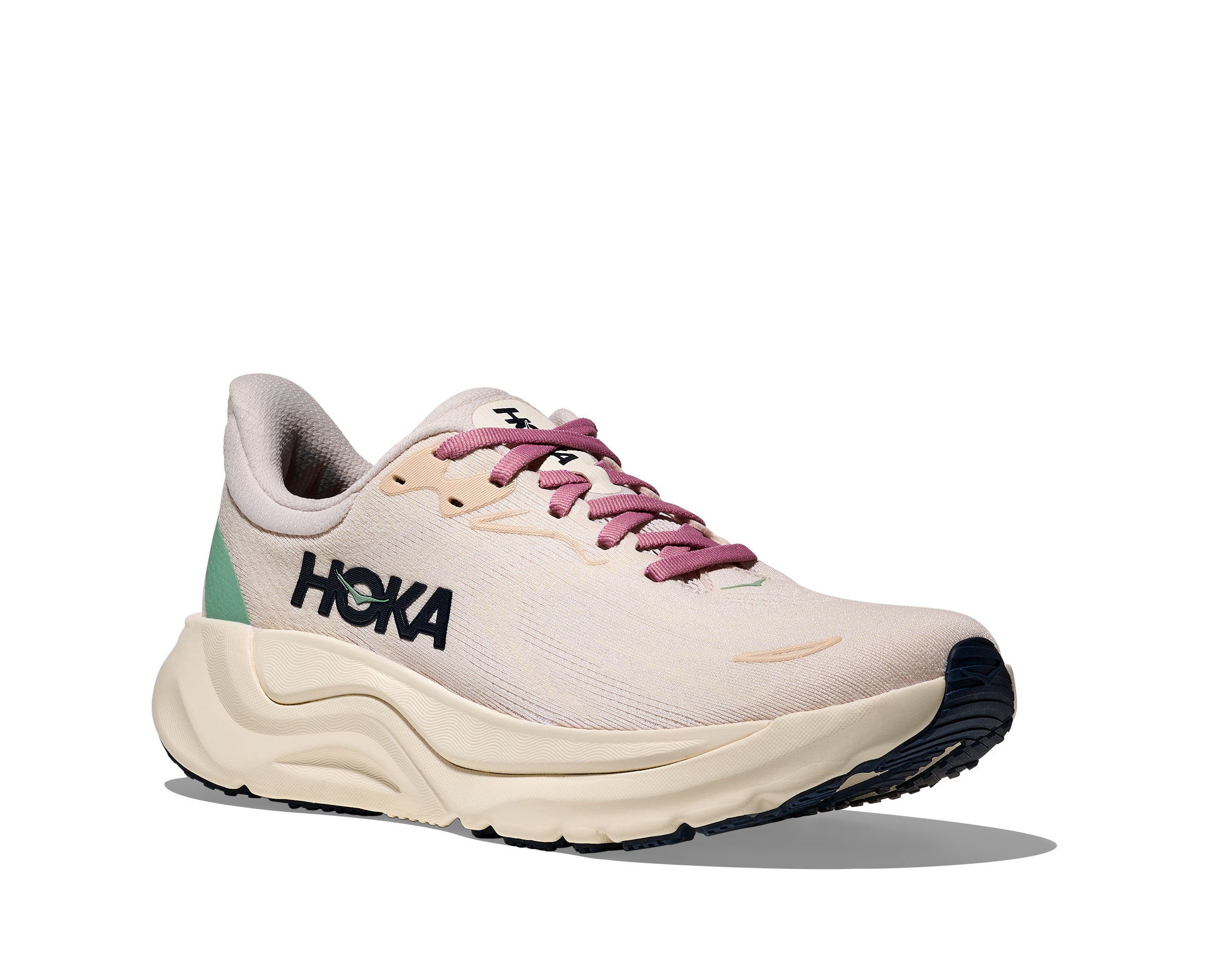 Hoka Rose Cream/Alabaster Arahi 8 Women's Running Shoes 1168691-RCRM
