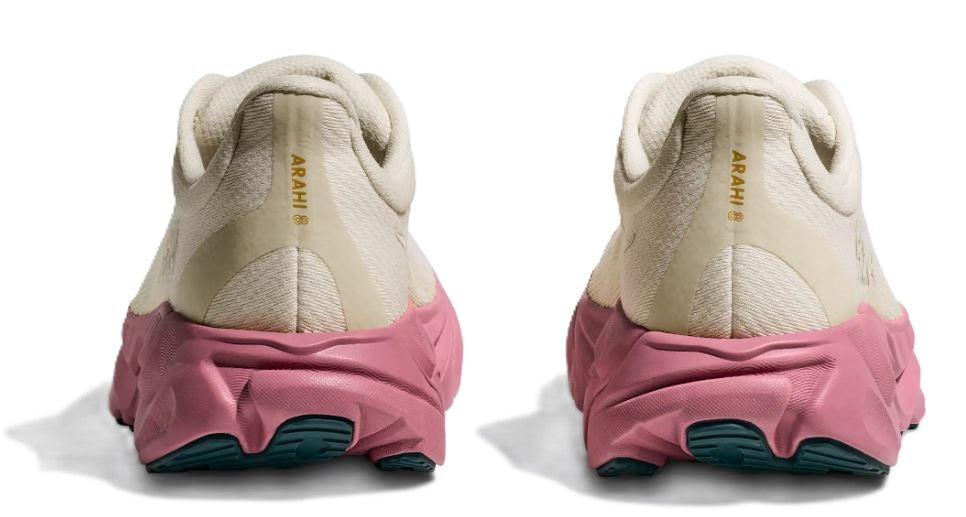 アロエ Hoka Alabaster/Lingonberry Arahi 8 Women's Running Shoes 1168691-ARLN