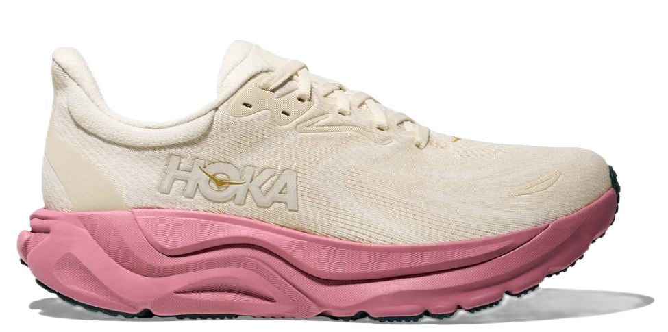 Hoka Alabaster/Lingonberry Arahi 8 Women's Running Shoes 1168691-ARLN