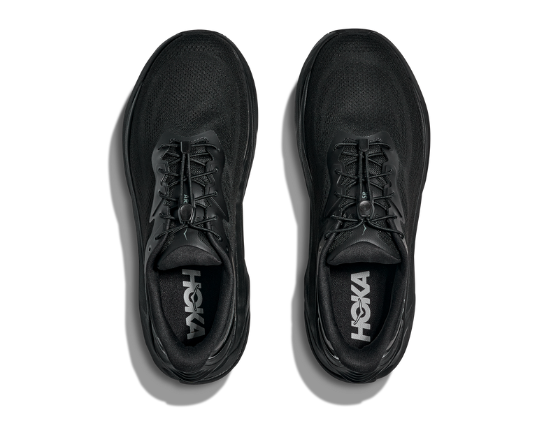 Hoka Black/Black Arahi SR Men's Wide Width Slip Resistant Work Shoes 1