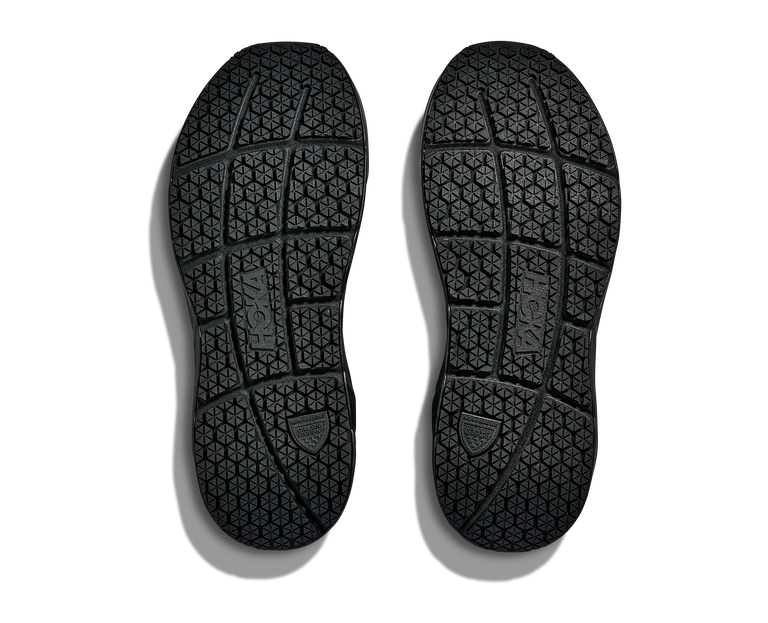 Hoka Black/Black Arahi SR Men's Wide Width Slip Resistant Work Shoes 1