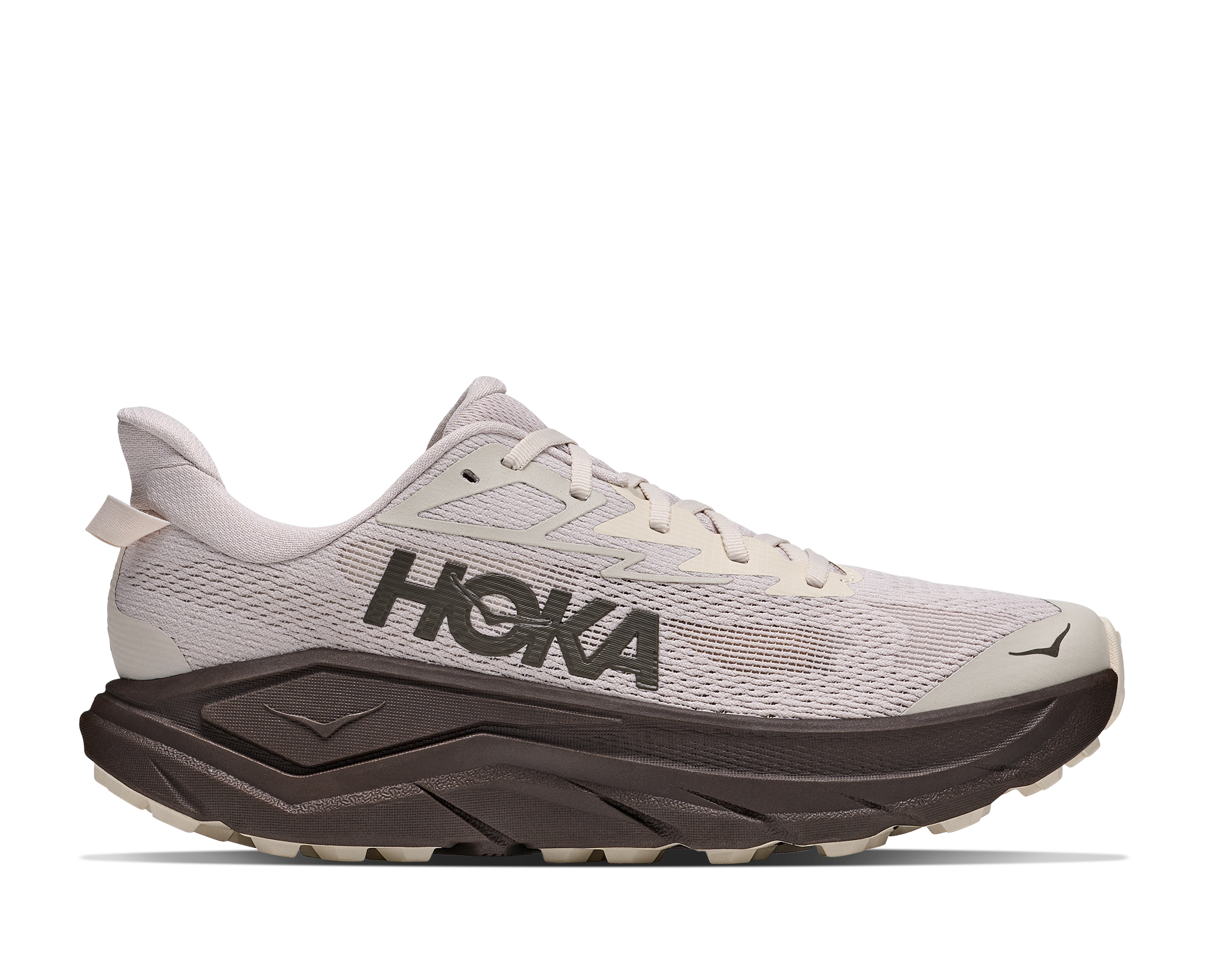 Hoka River Rock Grey/Cast Iron Challenger 8 Men's Trail Running Shoes 1168716-RCS