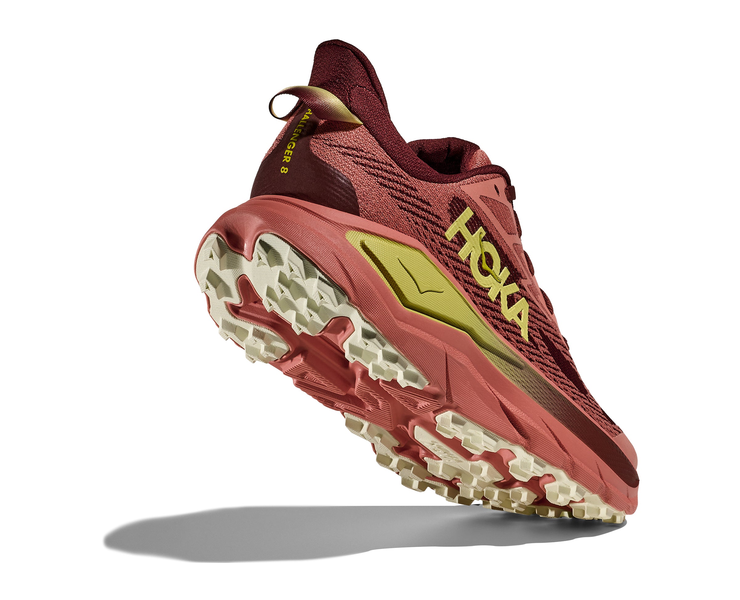 チュンバ Hoka Blush/Cedar Challenger 8 Women's Trail Running Shoes