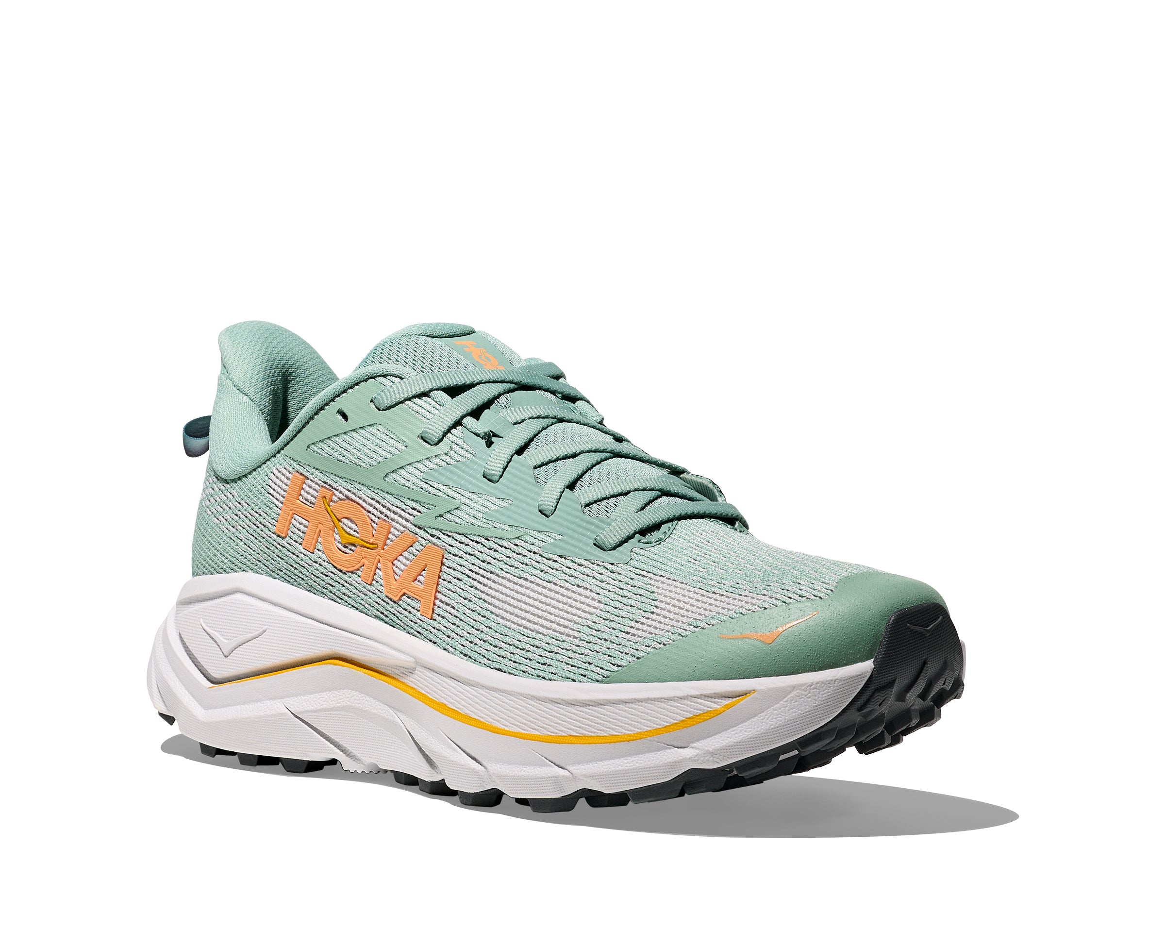 Hoka Jade/Cosmic Grey Challenger 8 Women's Trail Running Shoes 1168717-JDC