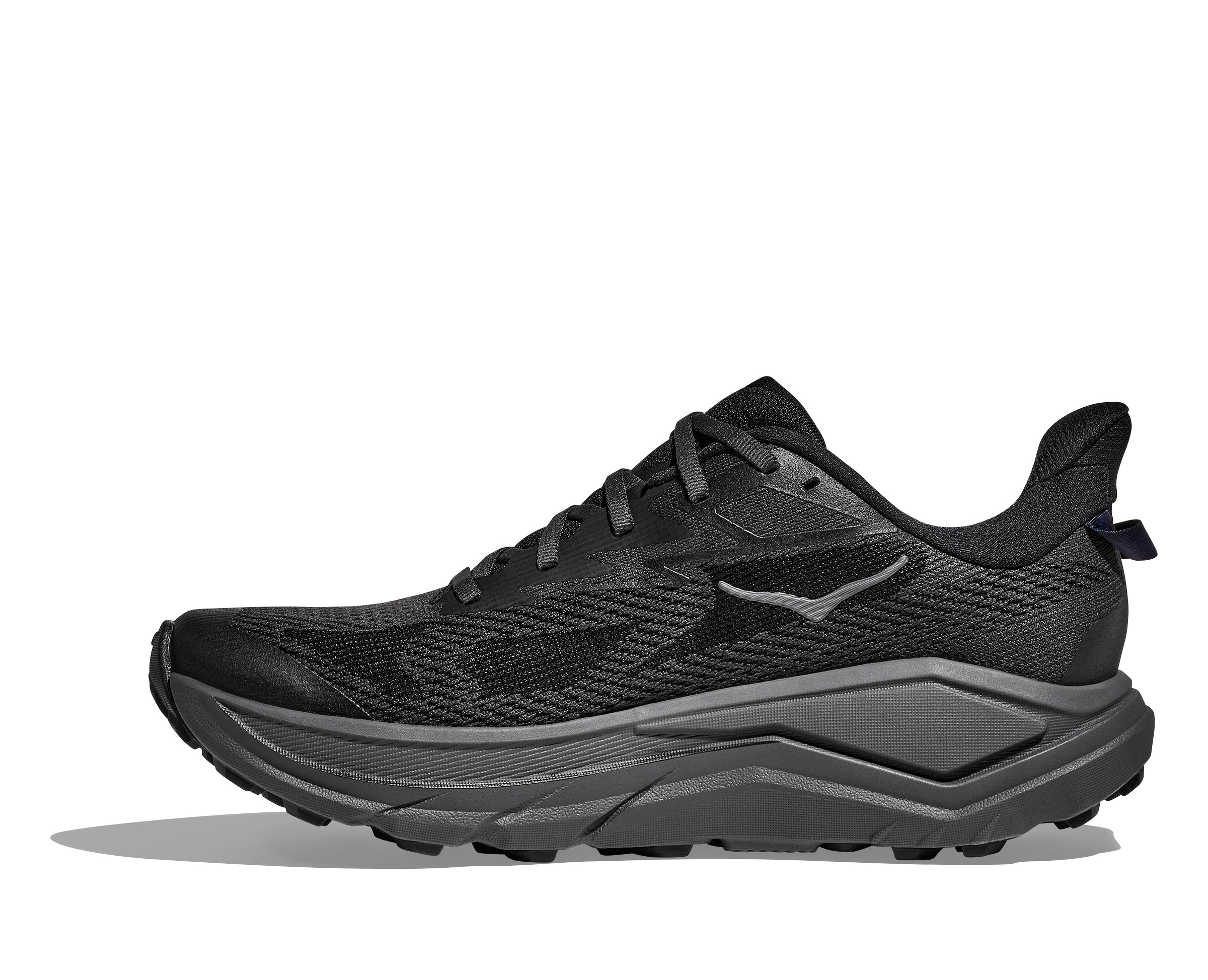 Hoka Black/Outer Orbit Challenger 8 Wide Width Men's Trail Running Sho