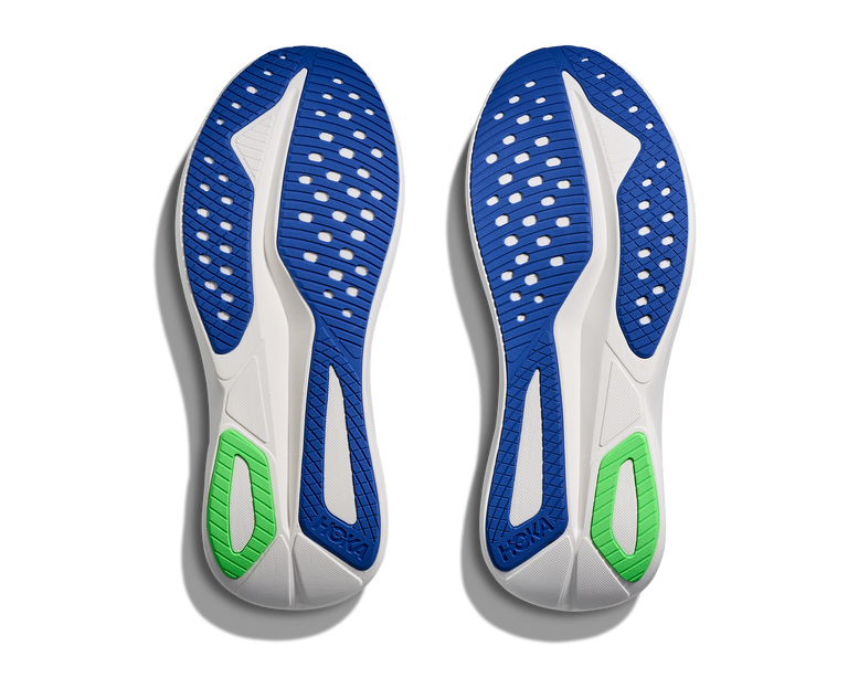 Hoka Men\'s Blue and Green Running Shoes HOKA One One Blue and Green Evelon Men main image 4