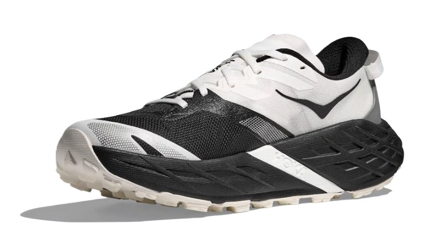 Hoka Black/White Speedgoat 7 Women's Trail Running Shoes 1171929-BWHT