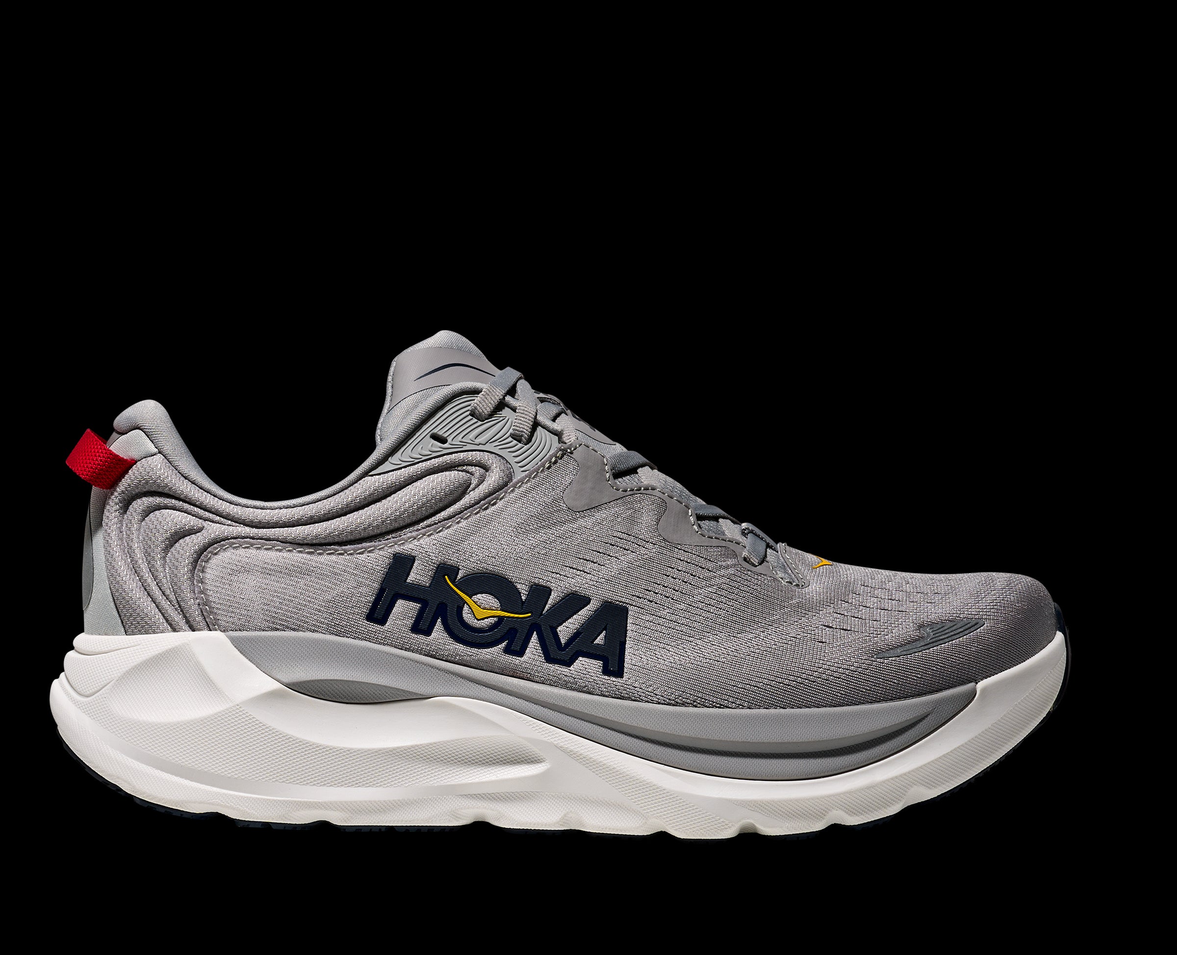 Hoka Stellar Grey/Stardust Gaviota 6 Men's Stability Shoes 1171932-STLLR