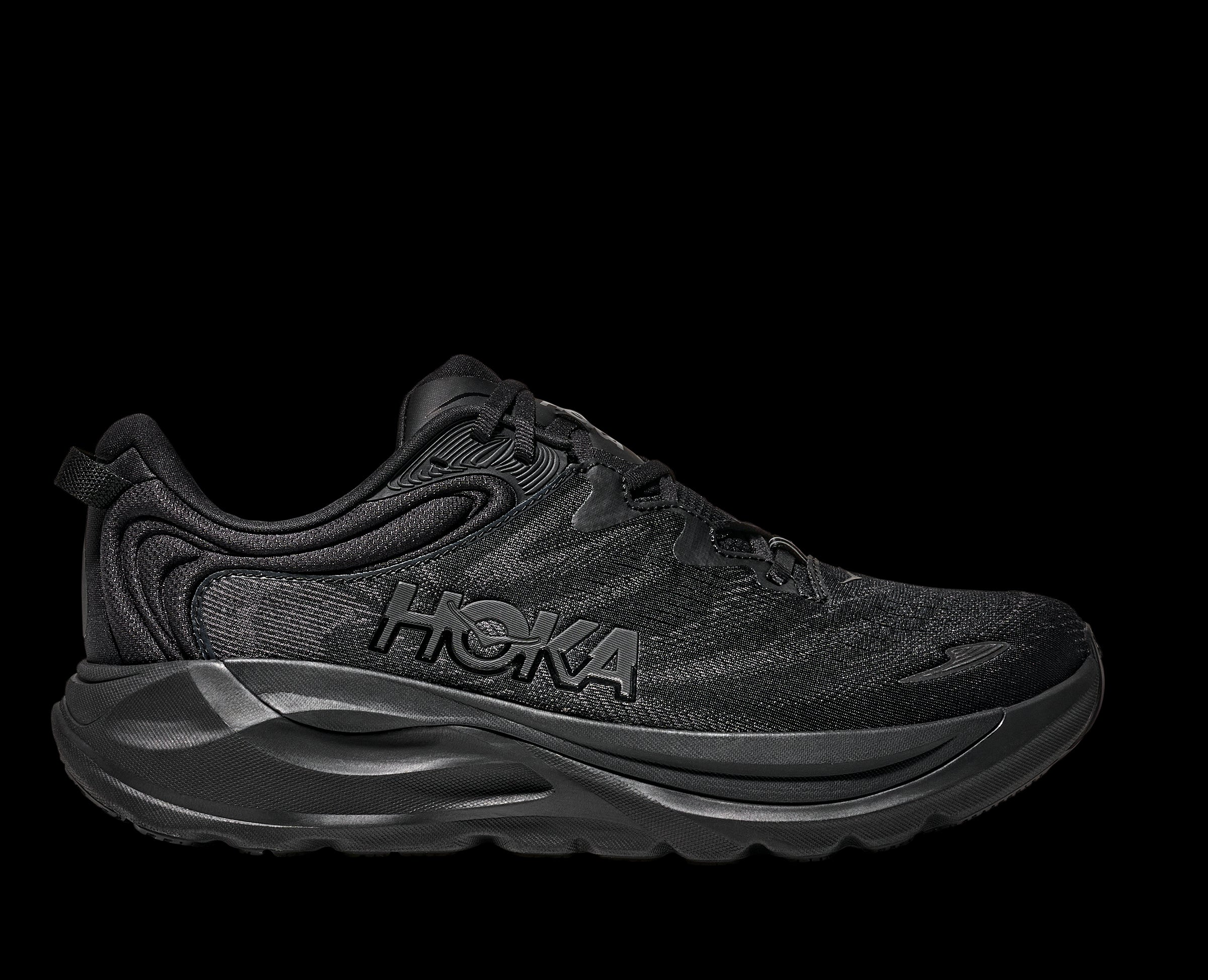 Hoka Black/Black Gaviota 6 Men's X-tra Wide Width Stability Shoes 1171936-BBLC