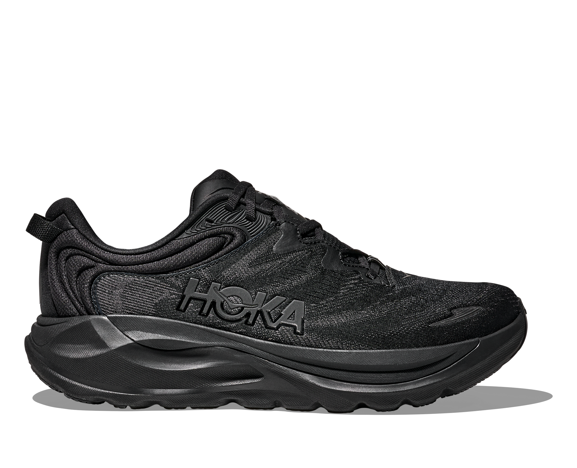 Hoka Black/Black Gaviota 6 Men's X-tra Wide Width Stability Shoes 1171