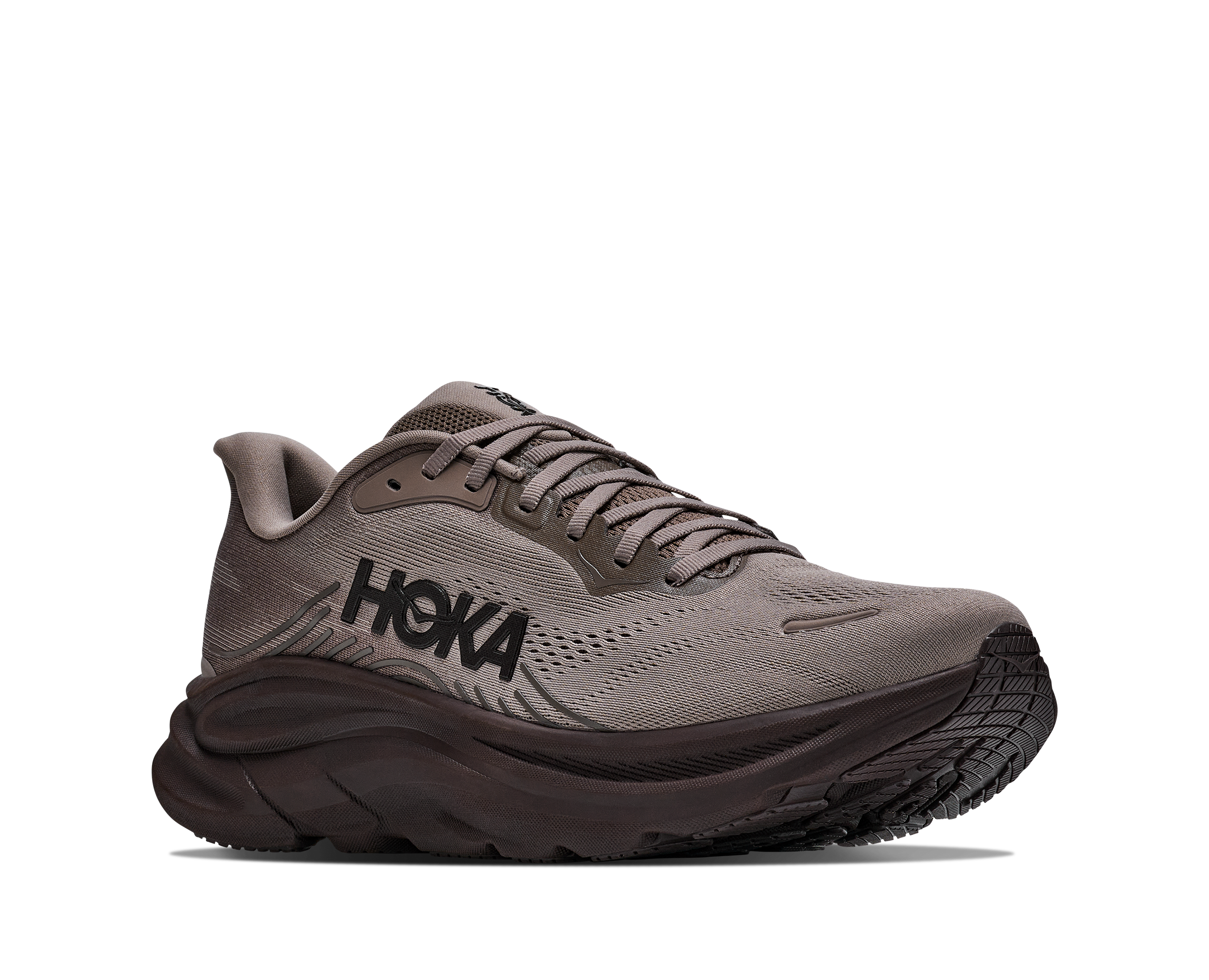 Hoka Boulder Grey/Pebble Grey Clifton 11 Men's Running Shoes 1176572-BYPB