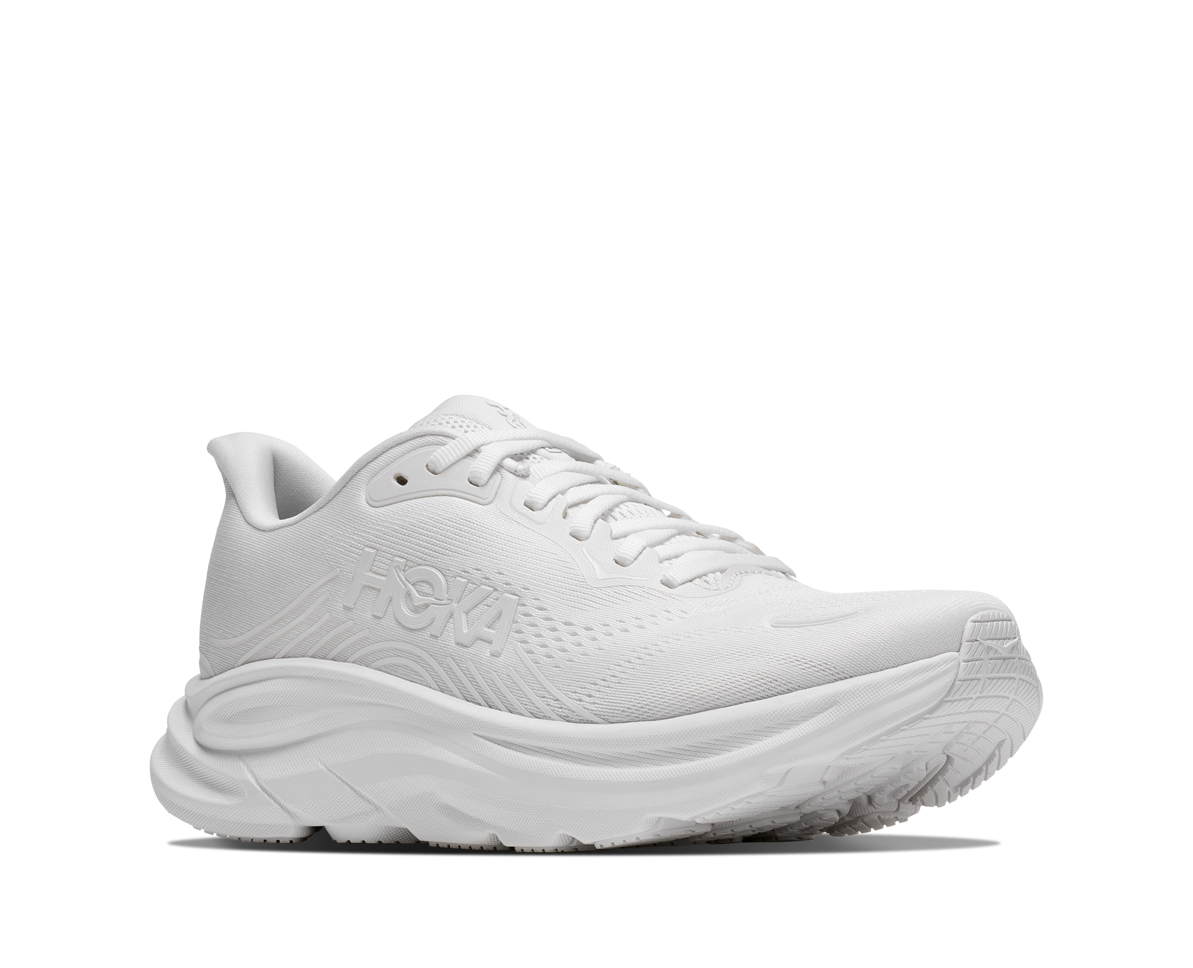 Hoka White/White Clifton 11 Women's Running Shoes 1176573