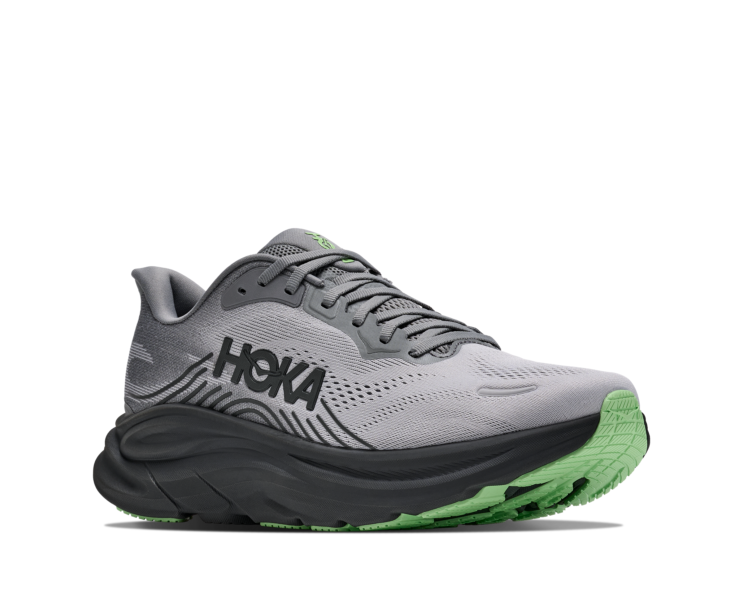 Hoka Galactic Grey/Stardust Clifton 11 Men's X-Wide Running Shoes 1177540
